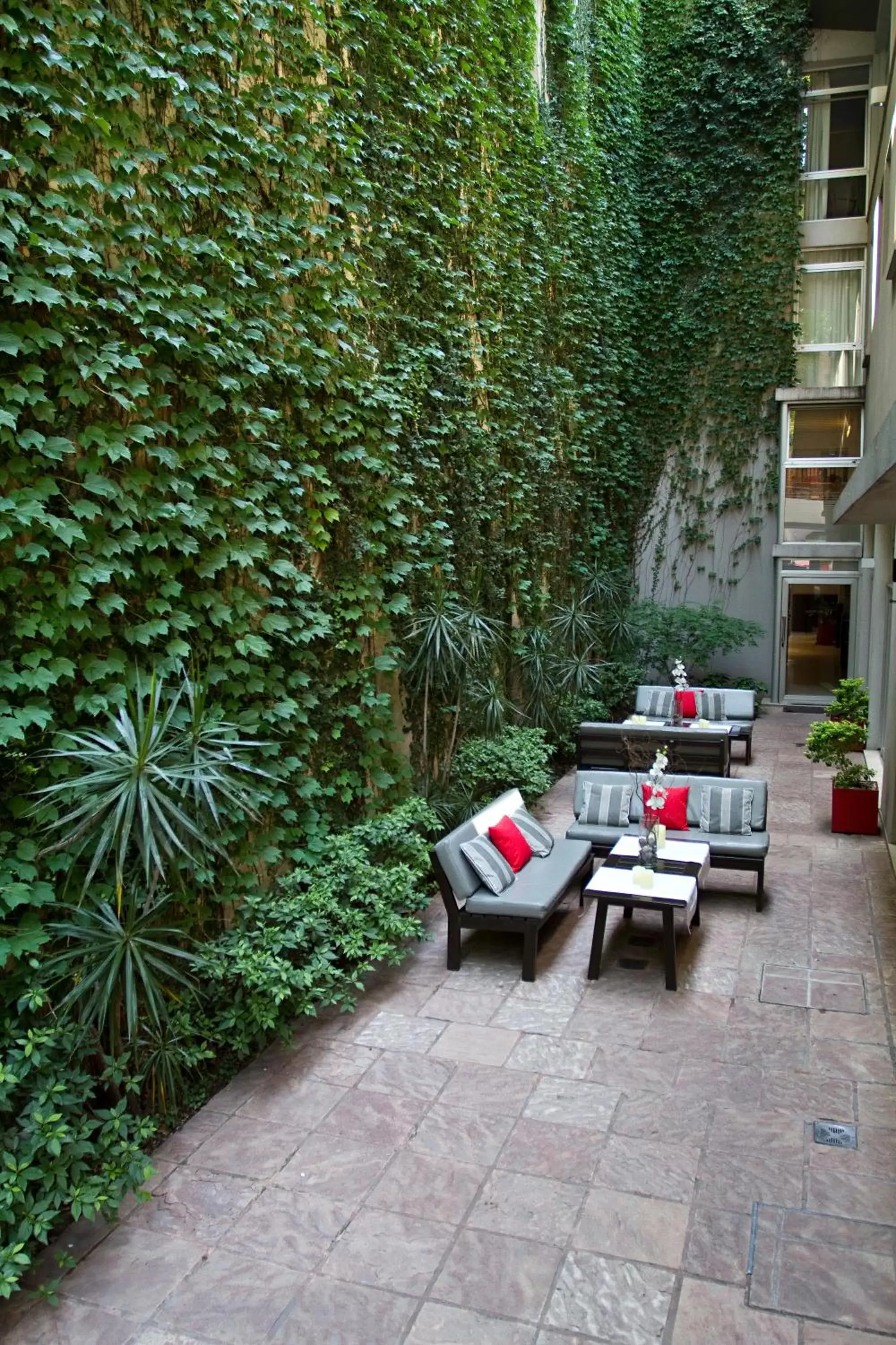 Patio in Ribera Sur Hotel