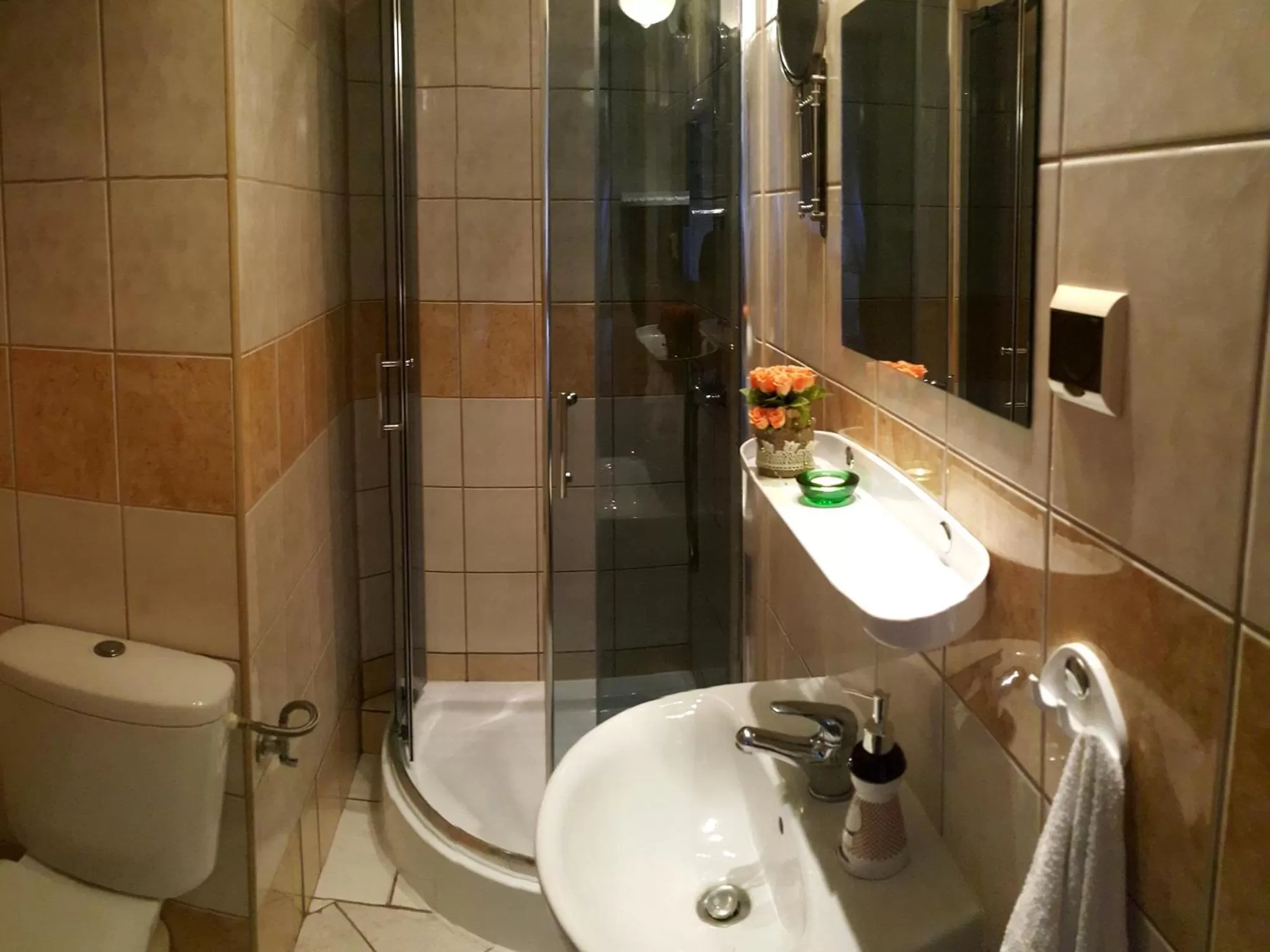 Shower in Zajazd Byczy Róg