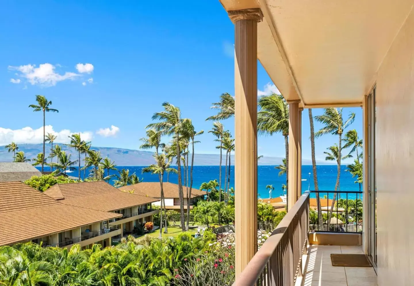 Balcony/Terrace, Sea View in Aston Maui Kaanapali Villas