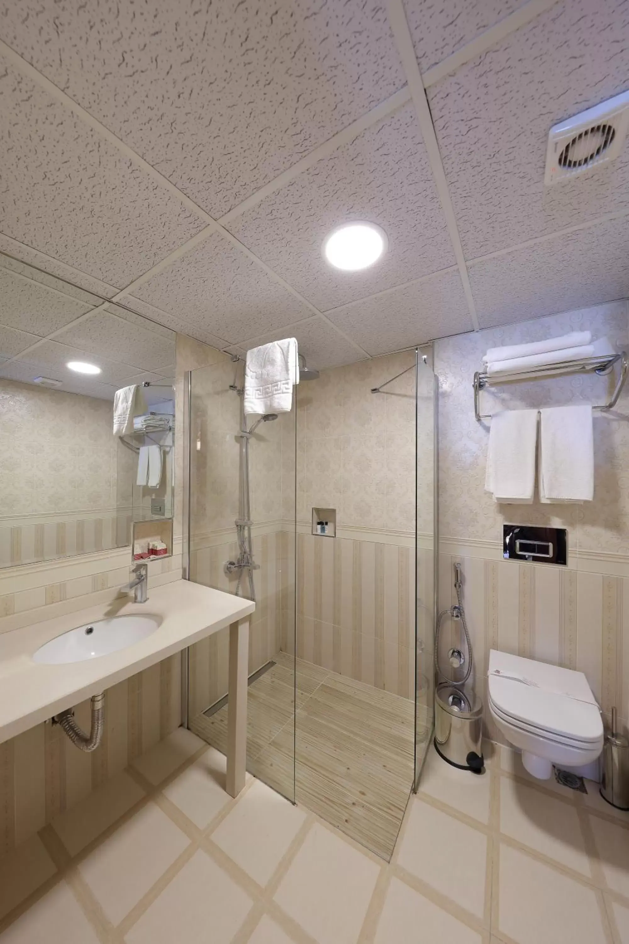 Bathroom in Deluxe Golden Horn Sultanahmet Hotel