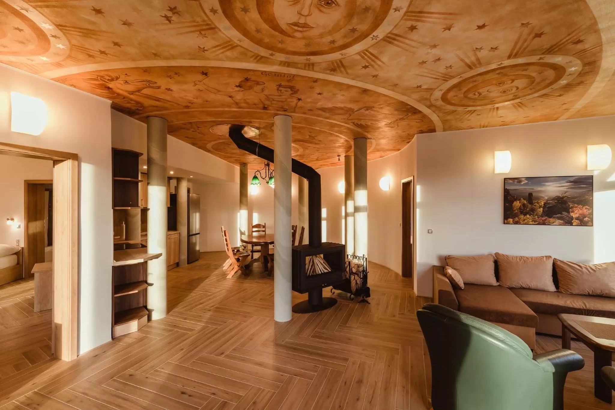 Seating Area in Hotel Dymník