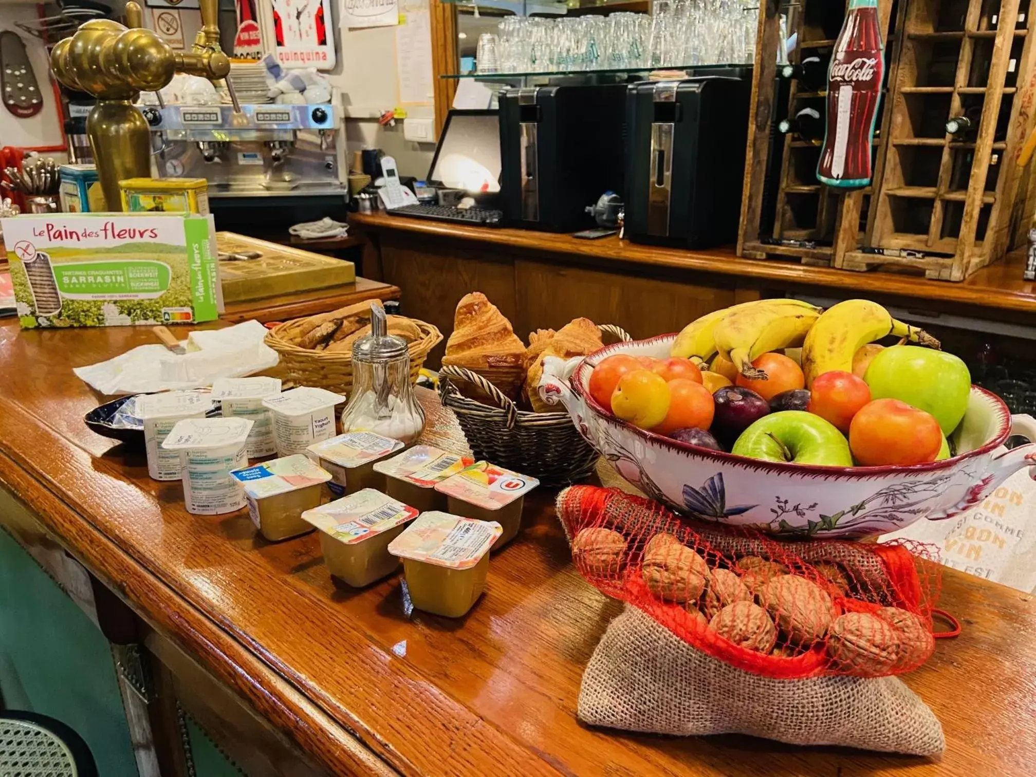 Breakfast in Hôtel Le Boulevardier