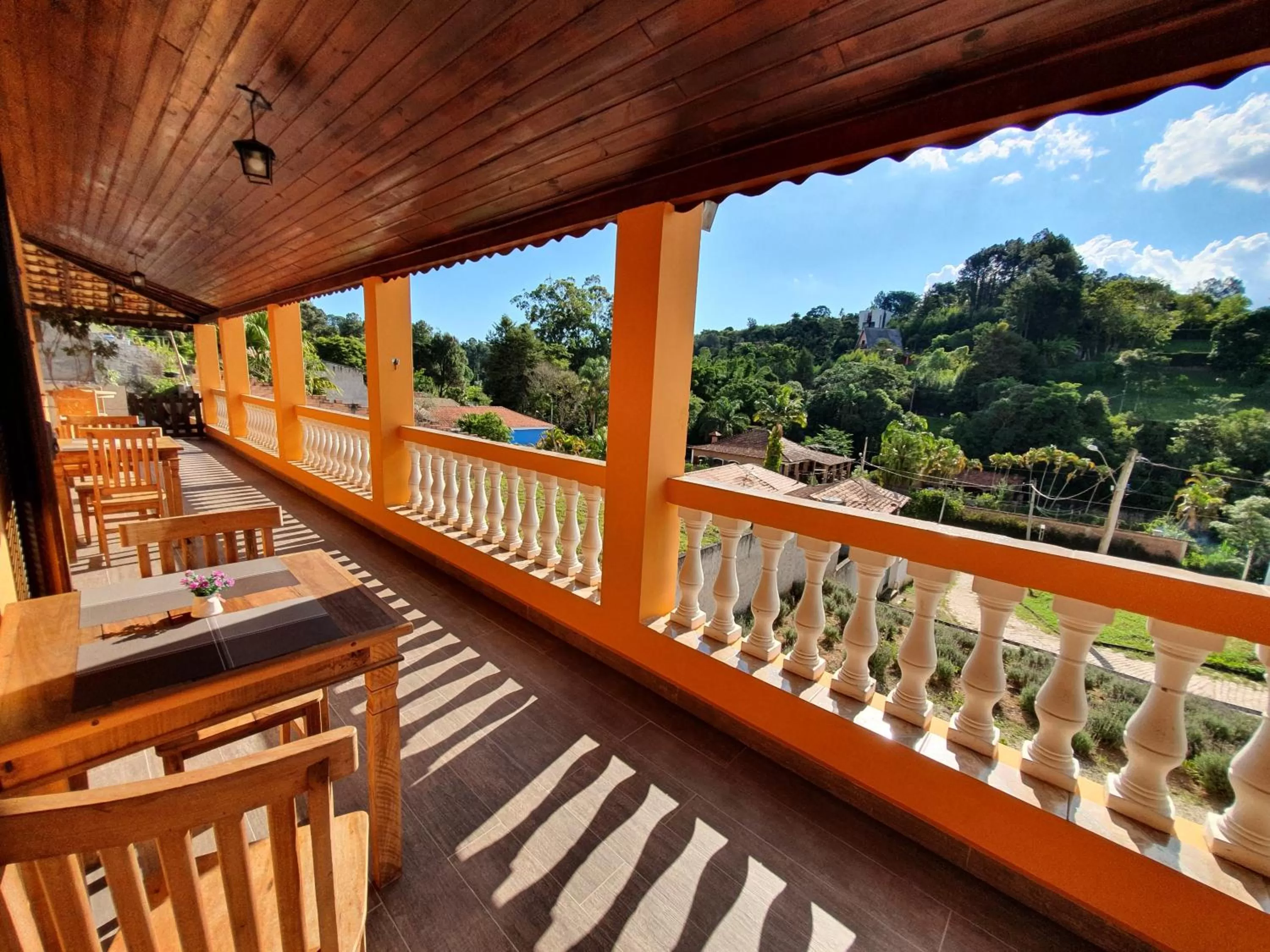 Balcony/Terrace in Hotel do Parque - Cunha