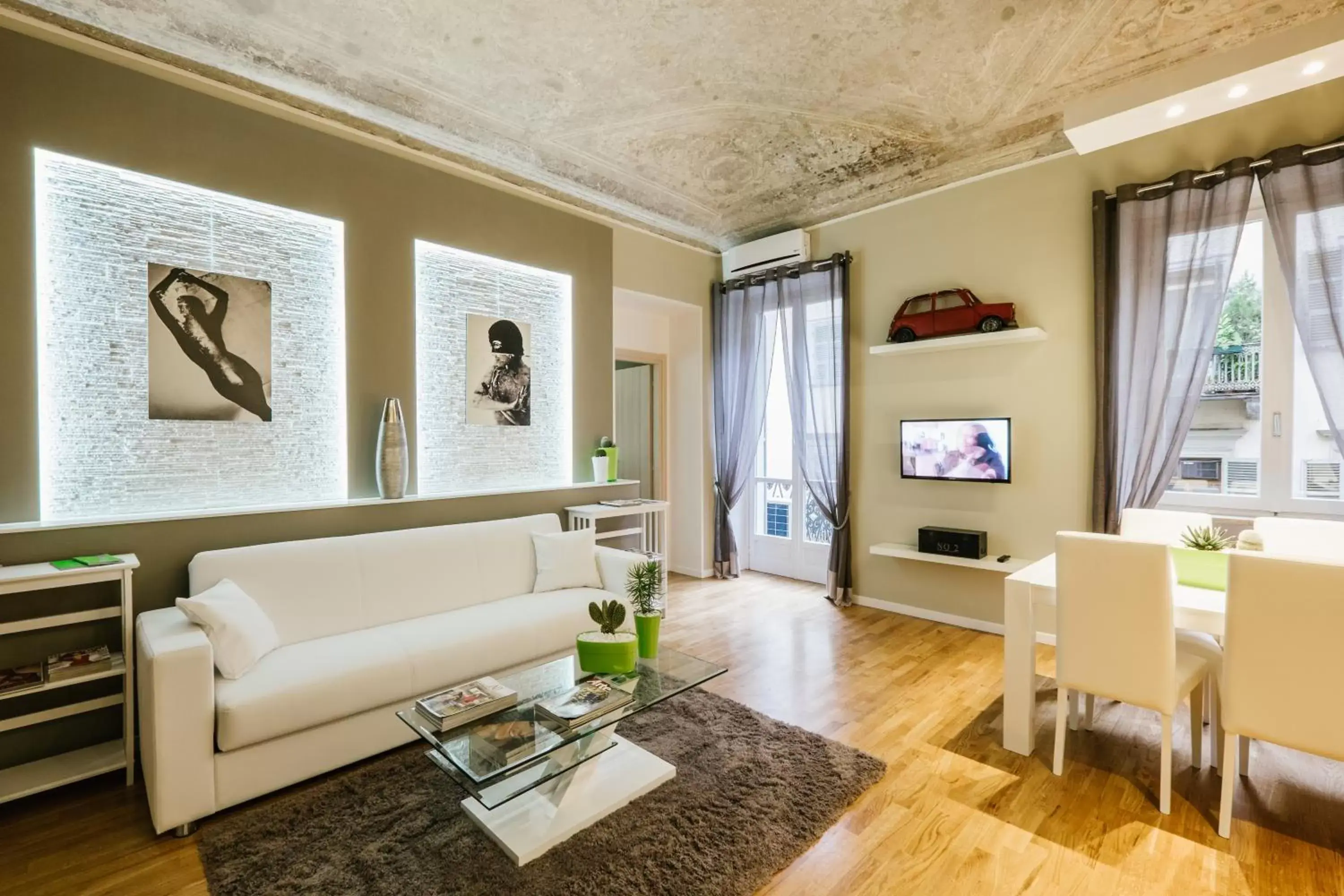 Living room, Seating Area in Apart Hotel Torino