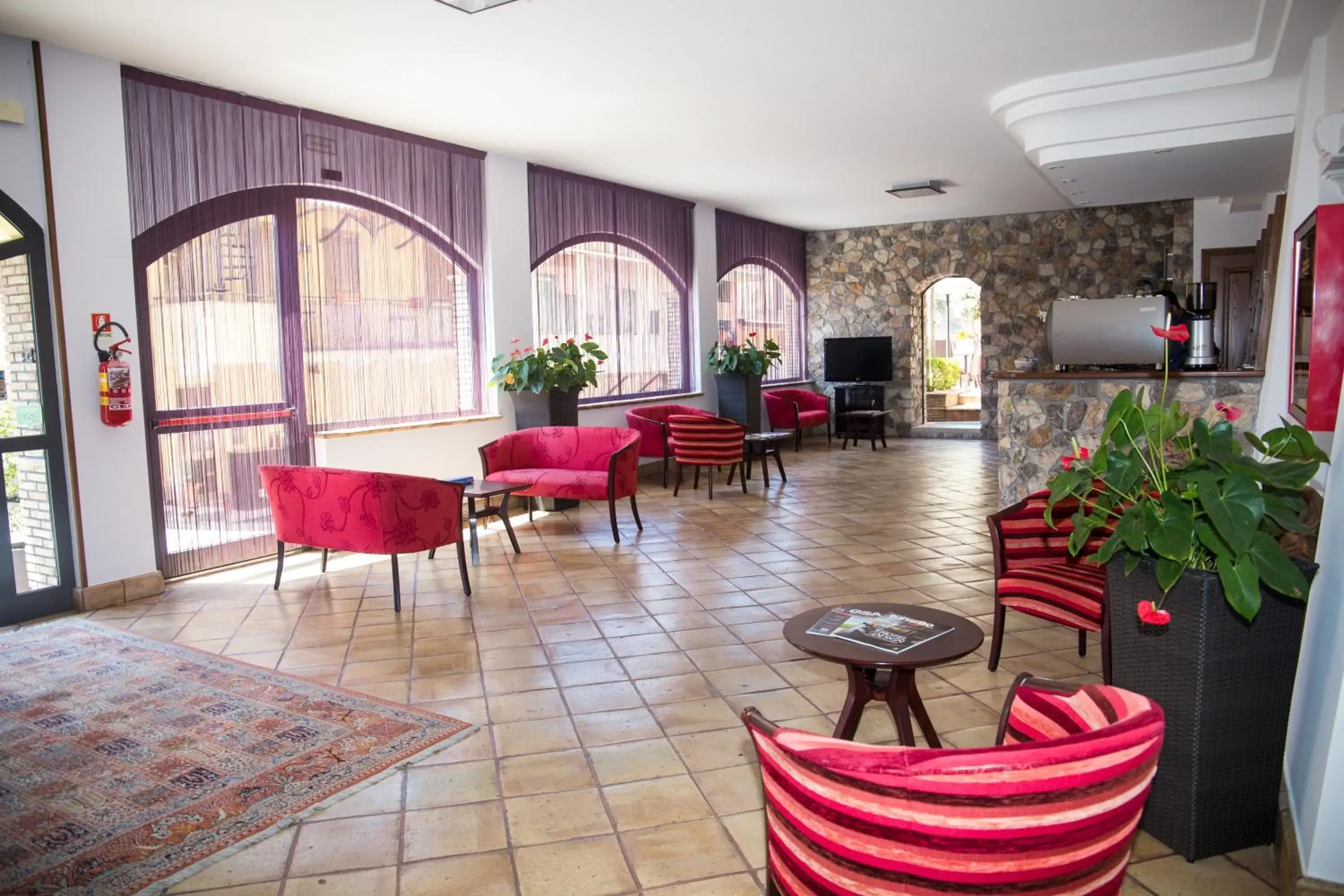 Lobby or reception in Hotel Corallo