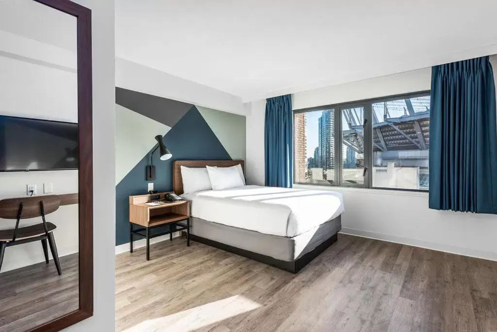 Bedroom in YWCA Hotel Vancouver