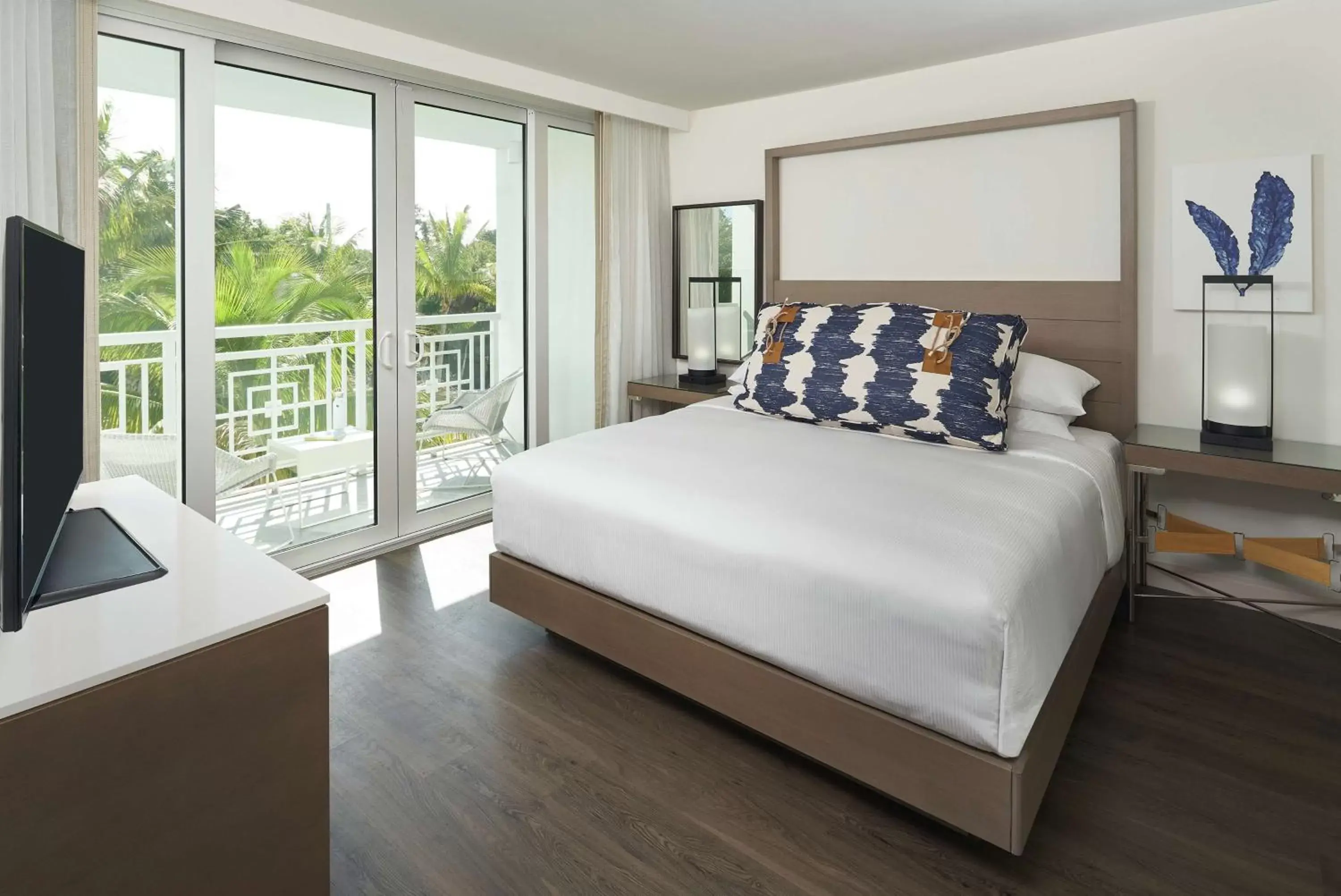 Bed in Baker's Cay Resort Key Largo, Curio Collection By Hilton