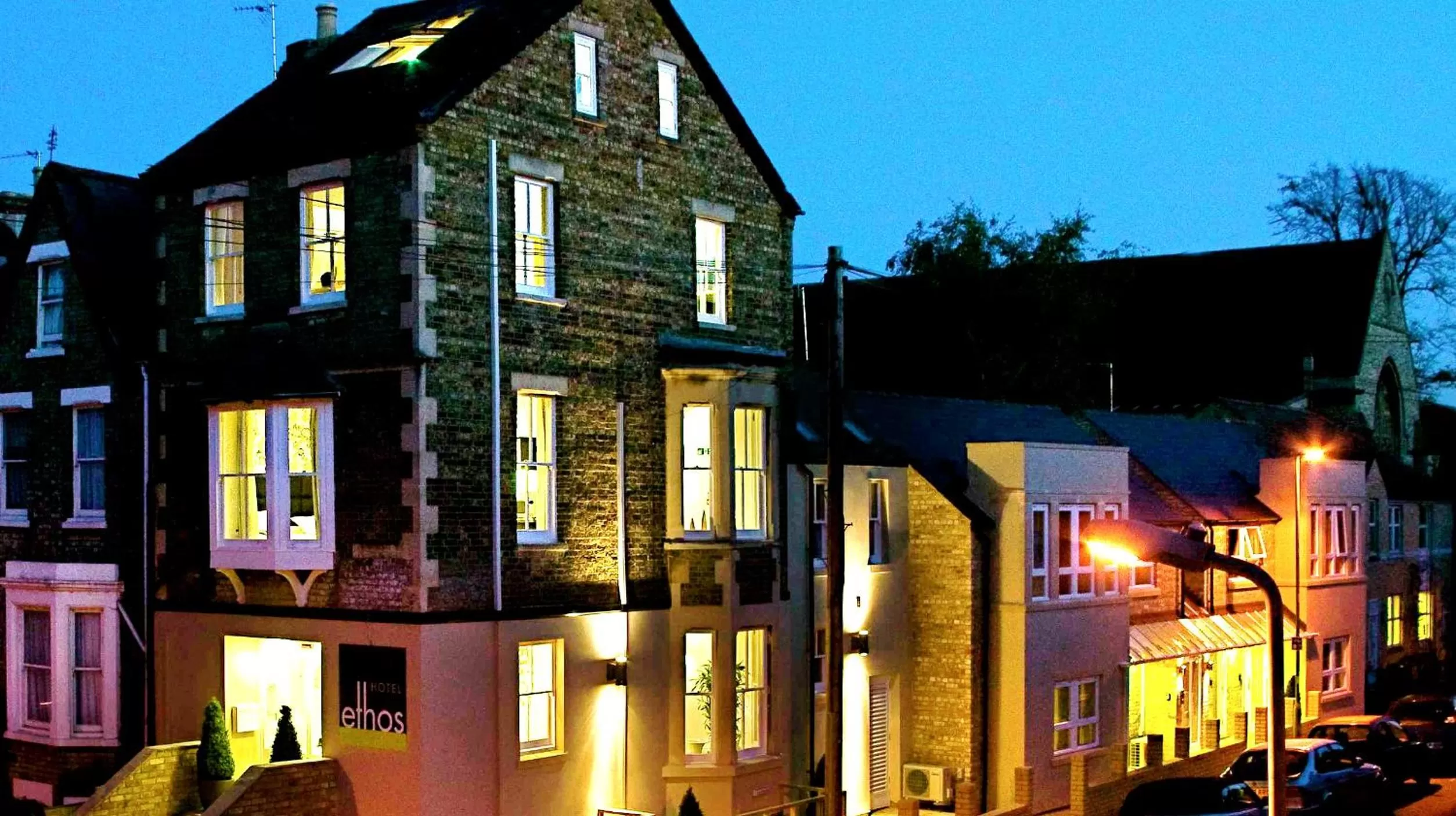 Property building in Ethos Hotel