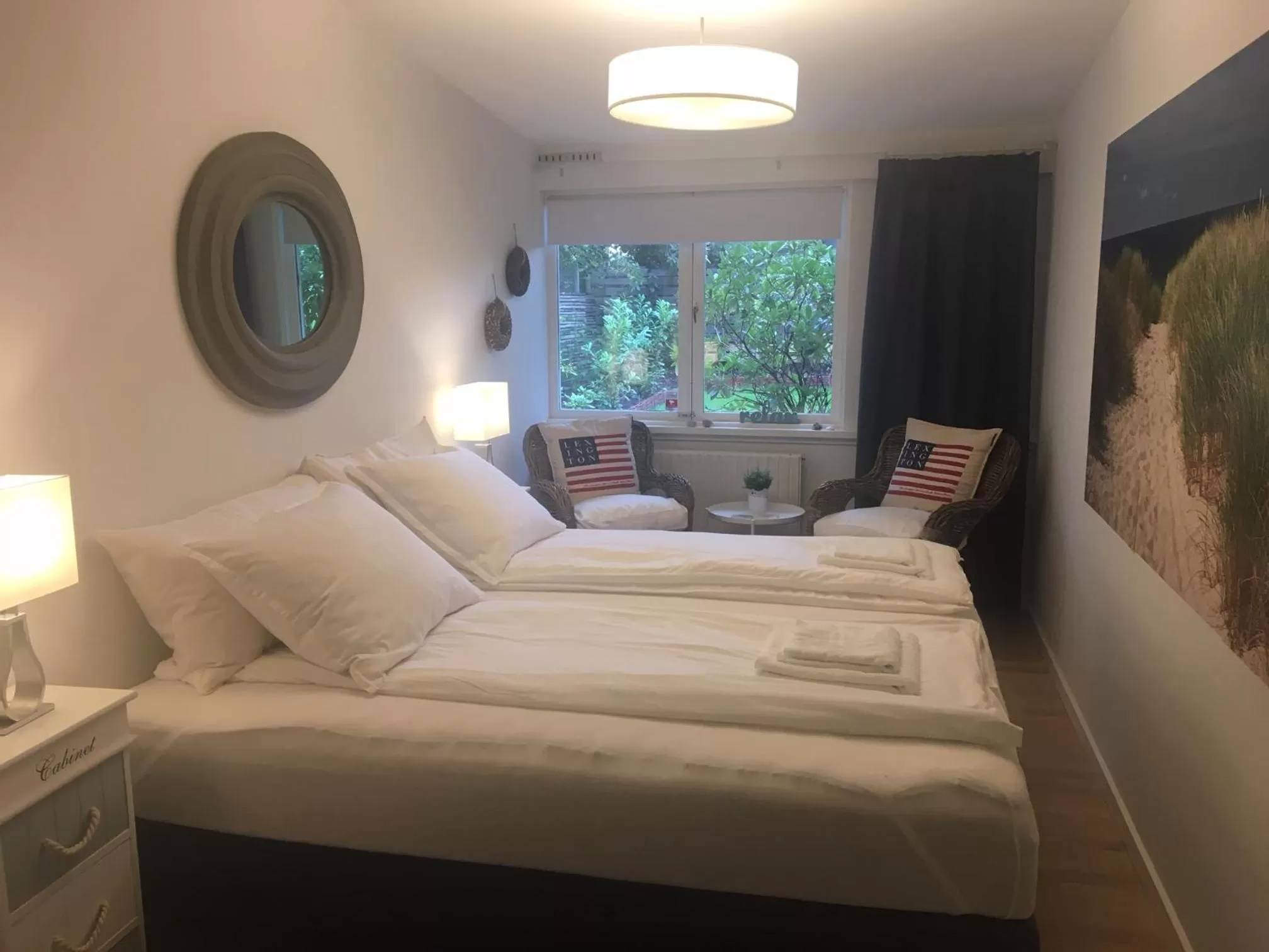 Bed in Trouville Bed & Breakfast