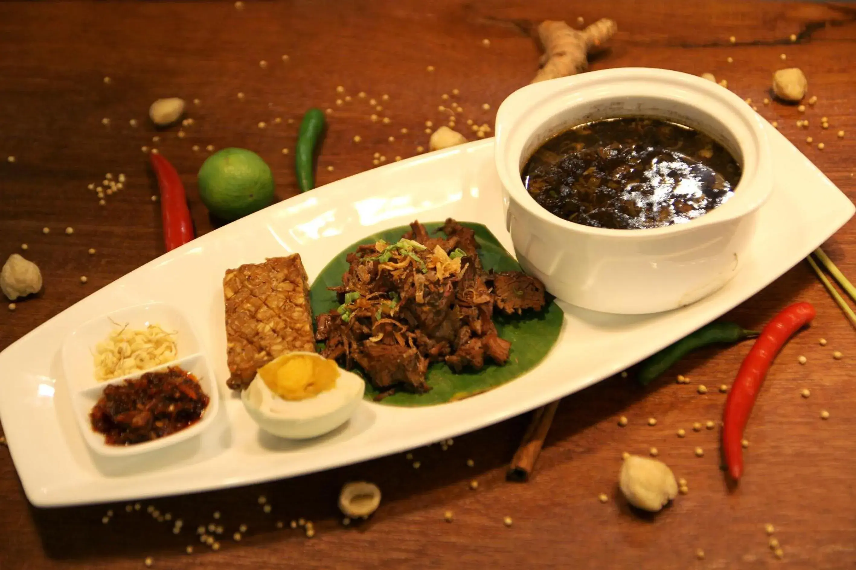 Food close-up in Varna Culture Hotel Soerabaia