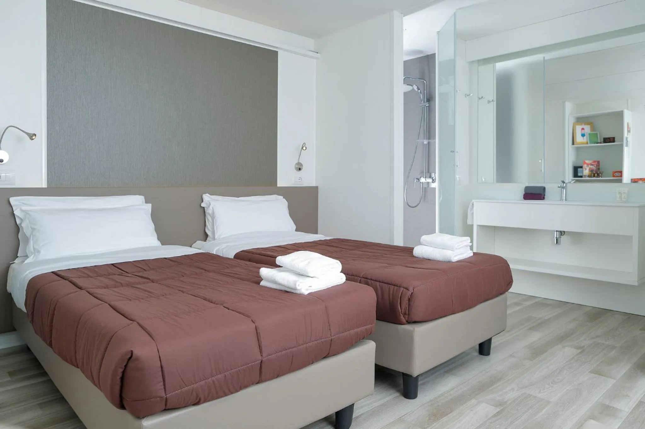 Bedroom, Bed in hu Roma Camping In Town