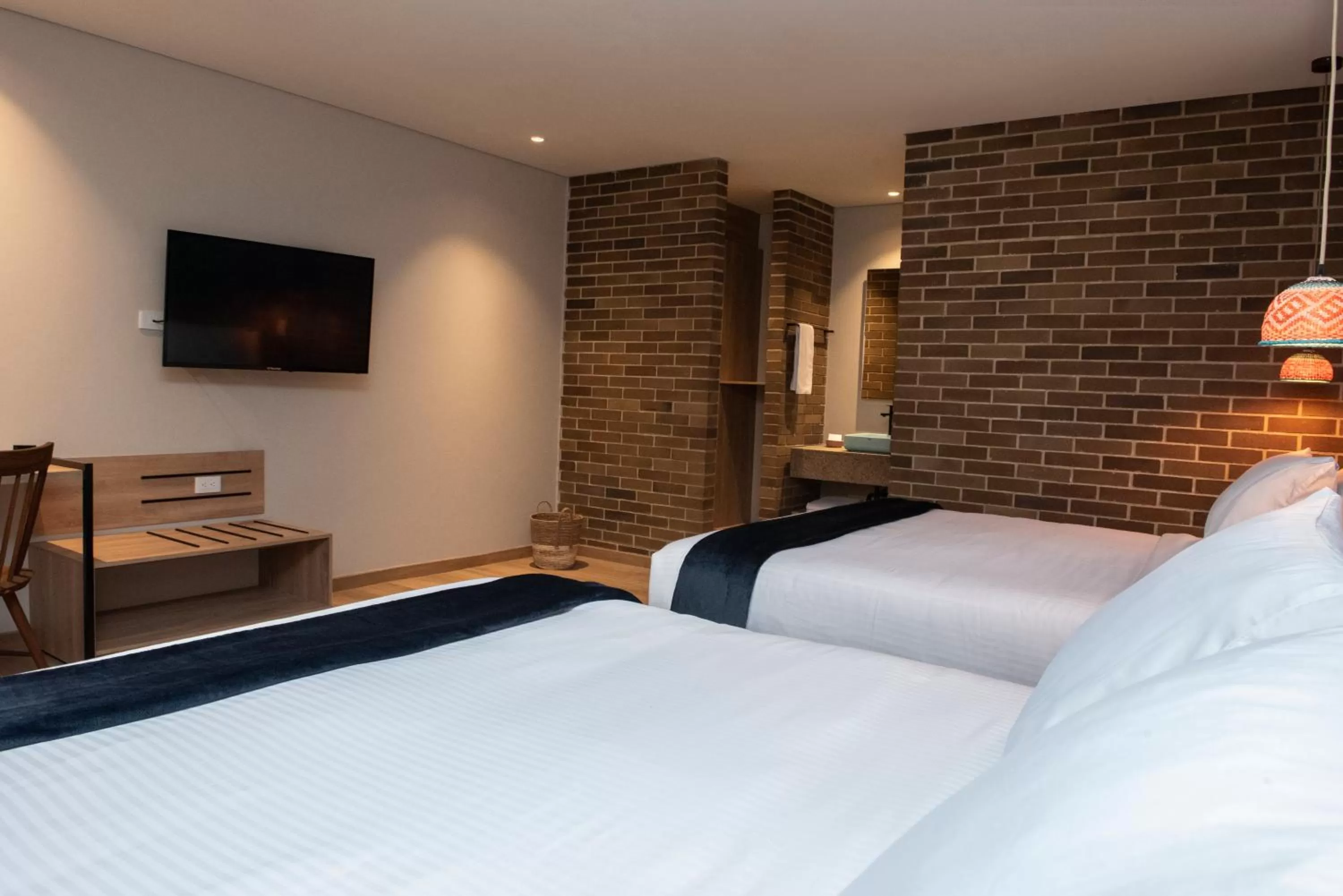 TV and multimedia, Bed in Casa Rose Hotel