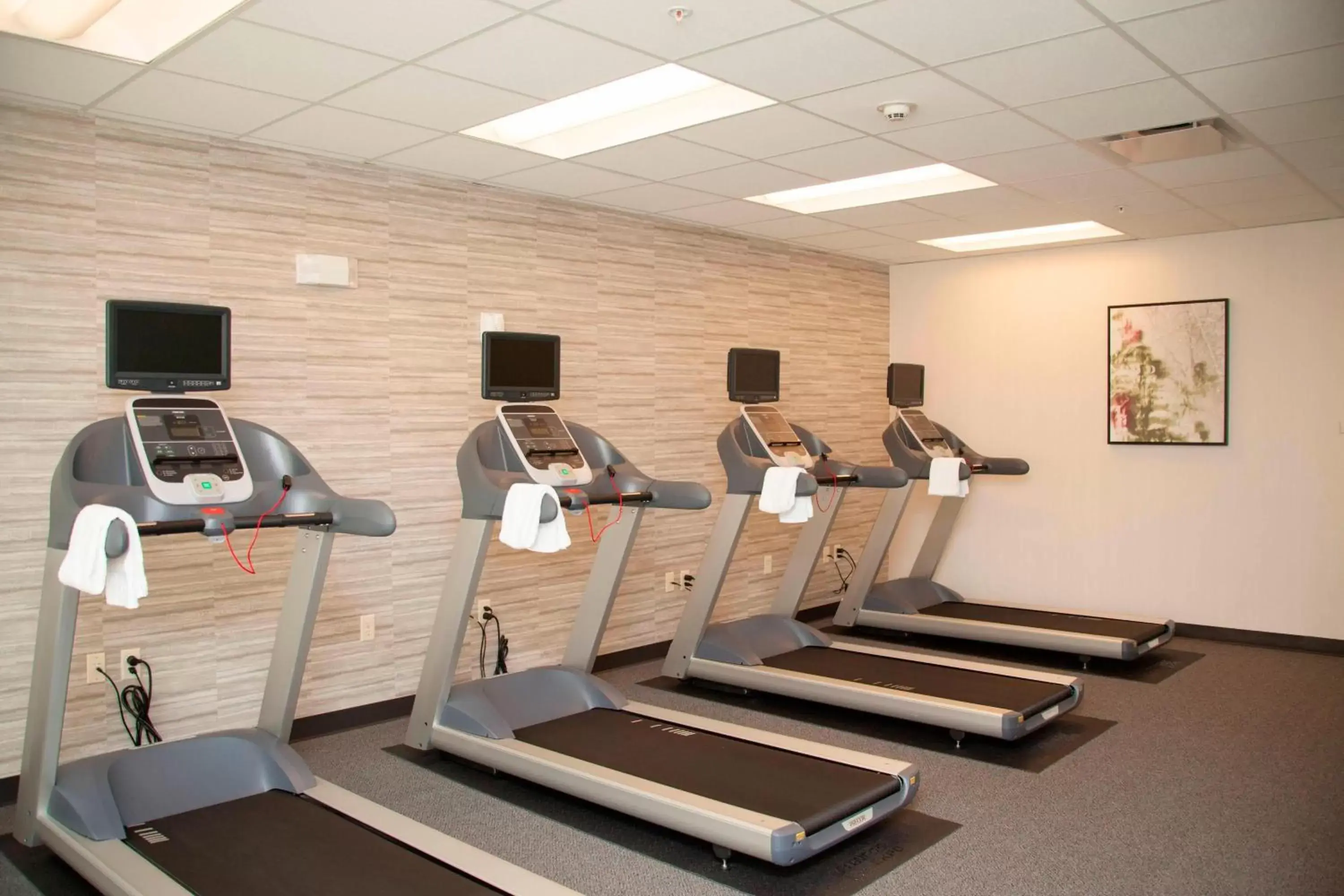 Fitness centre/facilities, Fitness Center/Facilities in Courtyard by Marriott Houston Springwoods Village