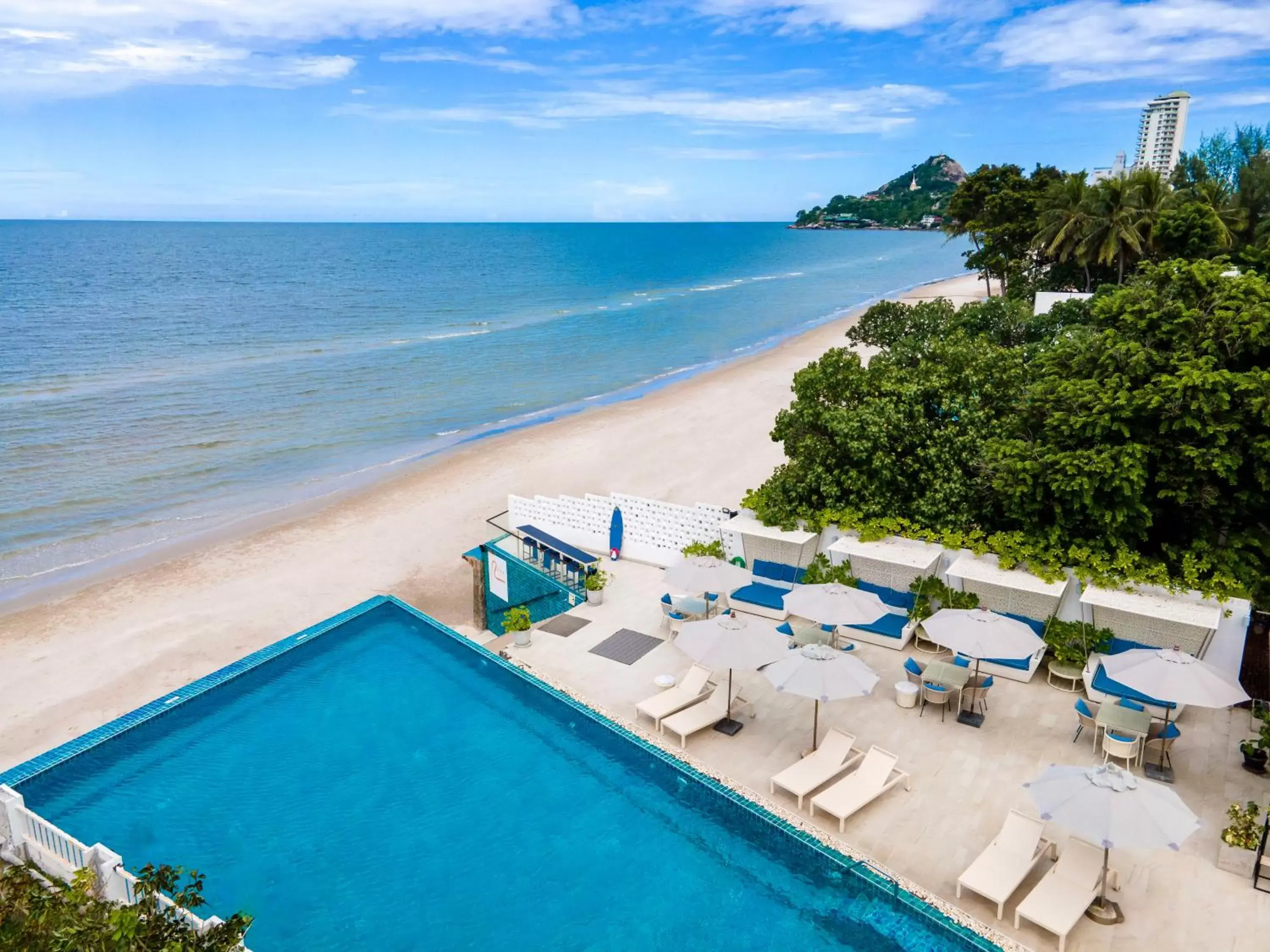 View (from property/room), Pool View in The Rock Hua Hin Beachfront Spa Resort - SHA Plus
