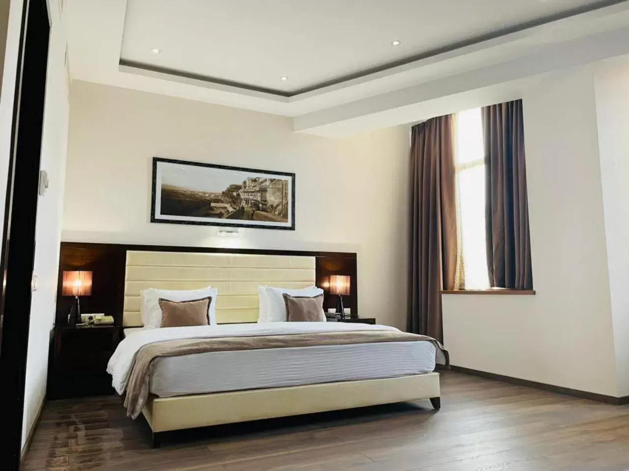 Bed in Hotel Orion Tbilisi Bed in Hotel Orion Tbilisi