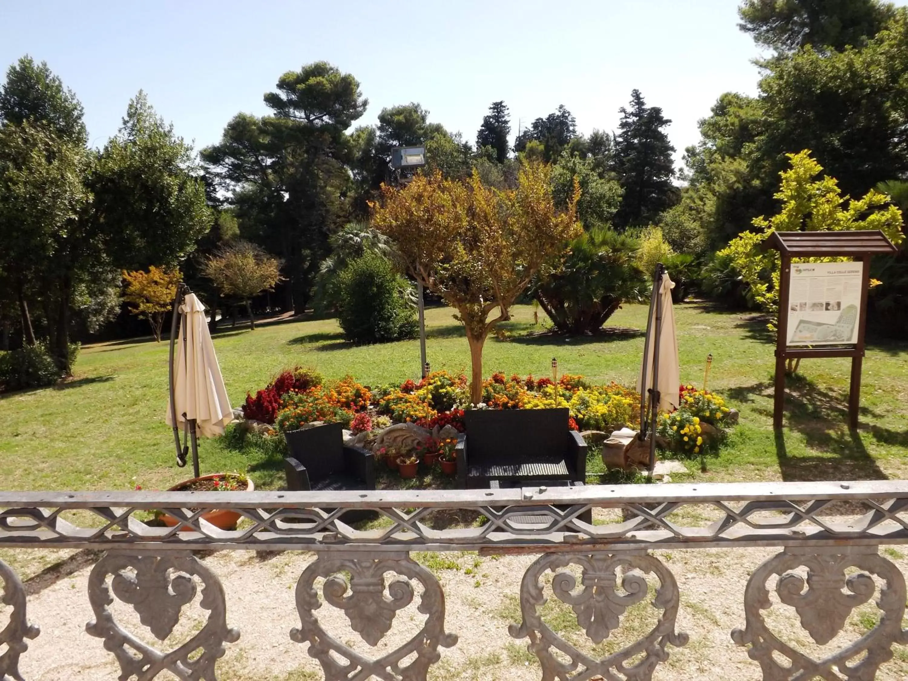 Garden view in Tenuta Villa Colle Sereno