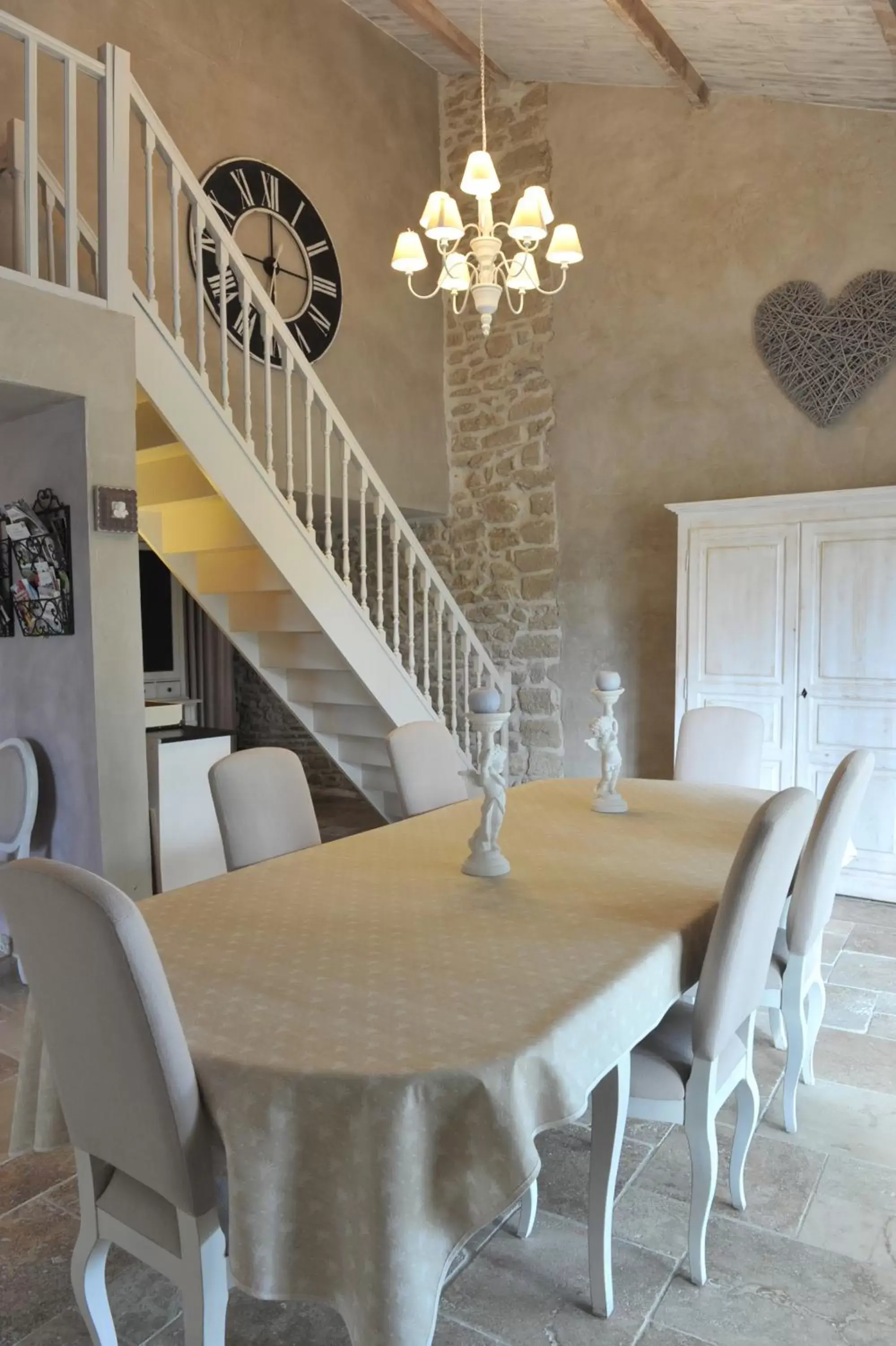 Living room, Dining Area in Le Mas Terre des Anges