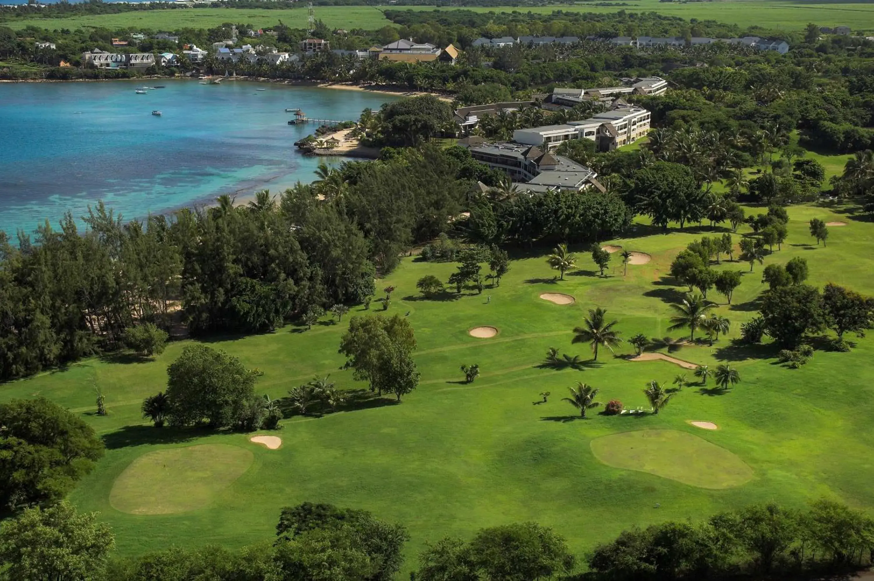 Bird's eye view, Bird's-eye View in Maritim Resort & Spa Mauritius