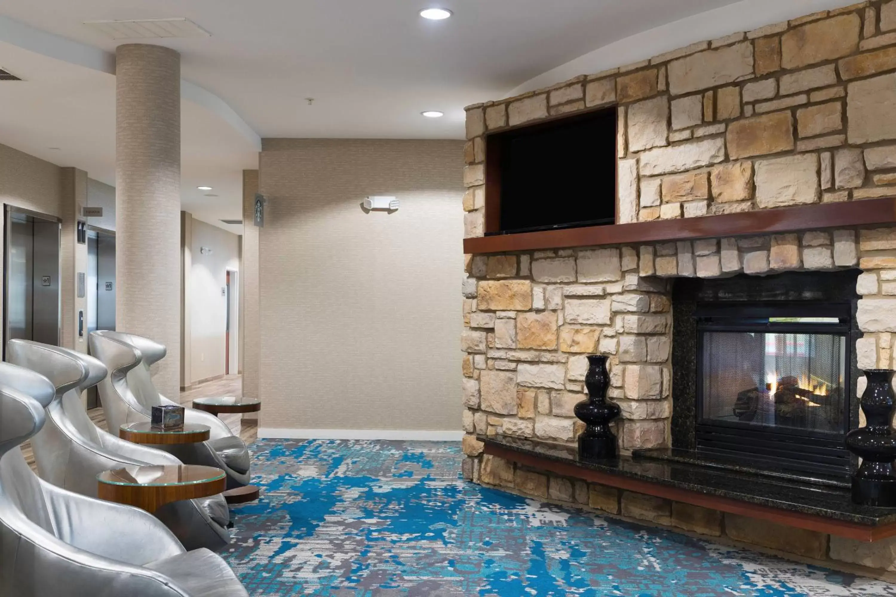 Lobby or reception, Swimming Pool in Courtyard by Marriott San Antonio North Stone Oak At Legacy