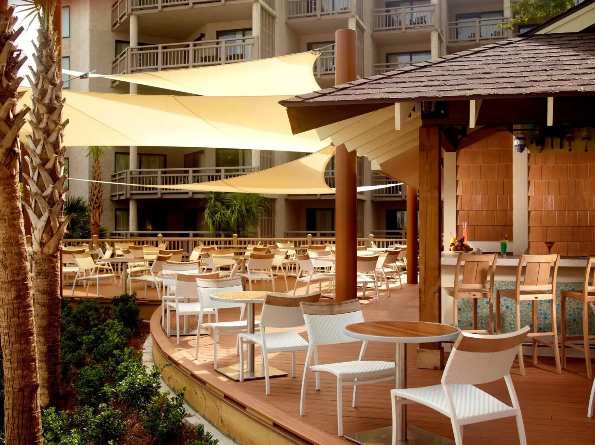 Lounge or bar, Restaurant/Places to Eat in Omni Hilton Head Oceanfront Resort