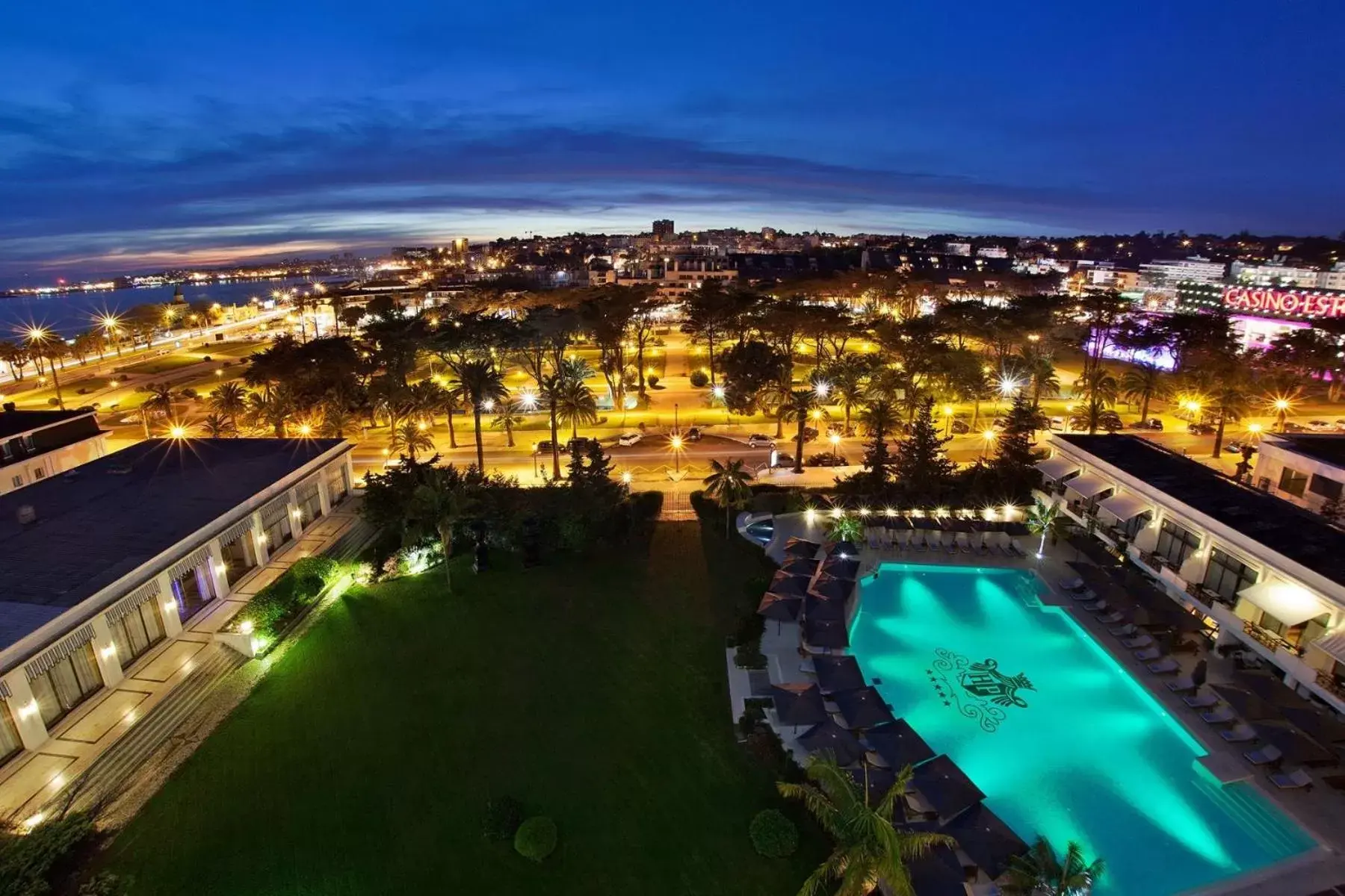 View (from property/room), Pool View in Palácio Estoril Hotel, Golf & Wellness