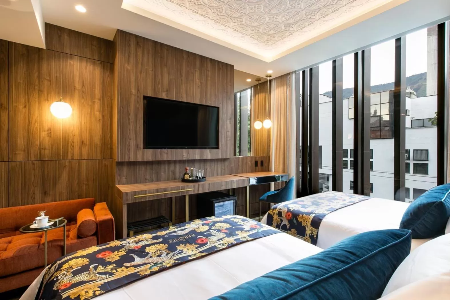 TV and multimedia, Bed in Hotel Marquee Medellín