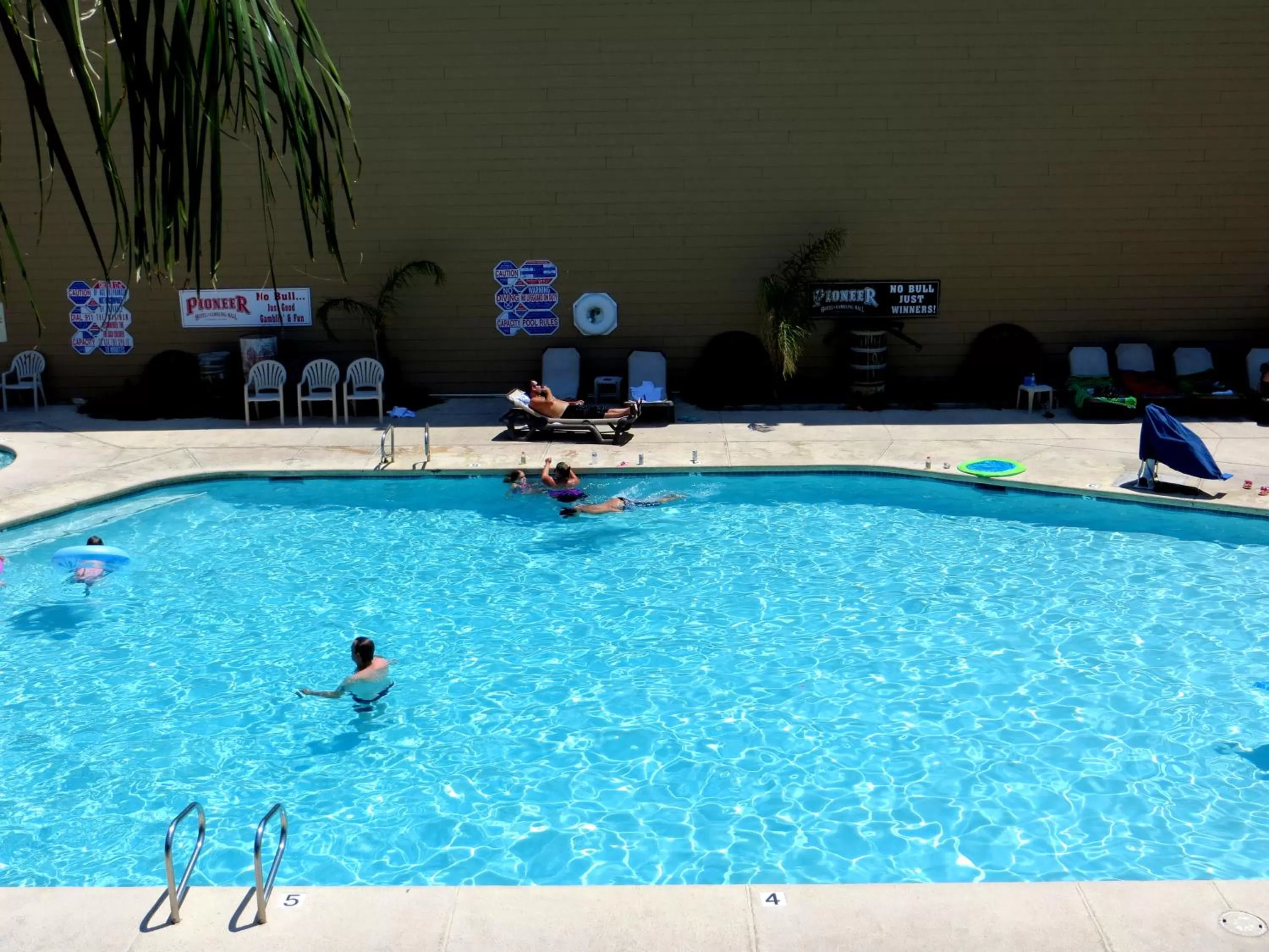 Swimming pool in The New Pioneer