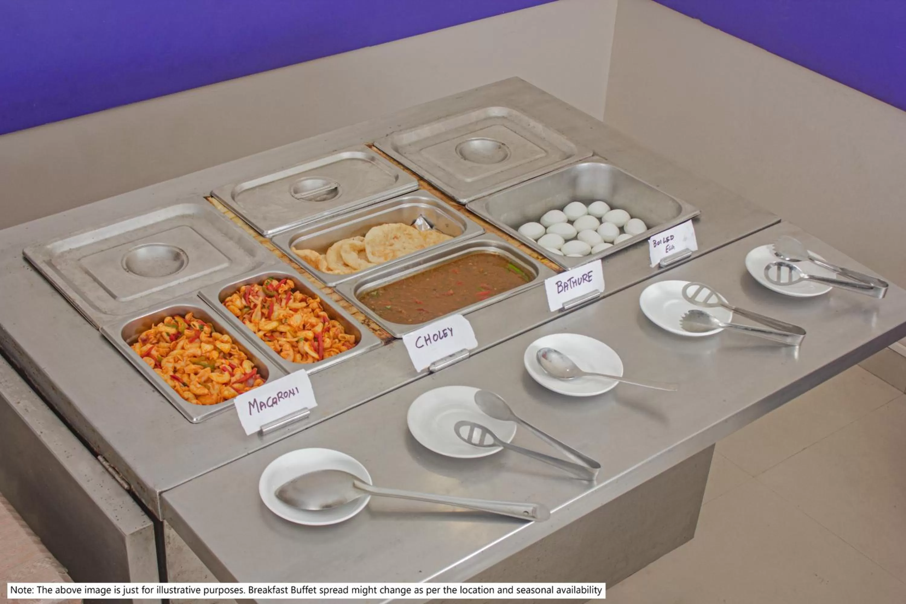 Breakfast in Treebo Jayshree Palace C21 Business Park