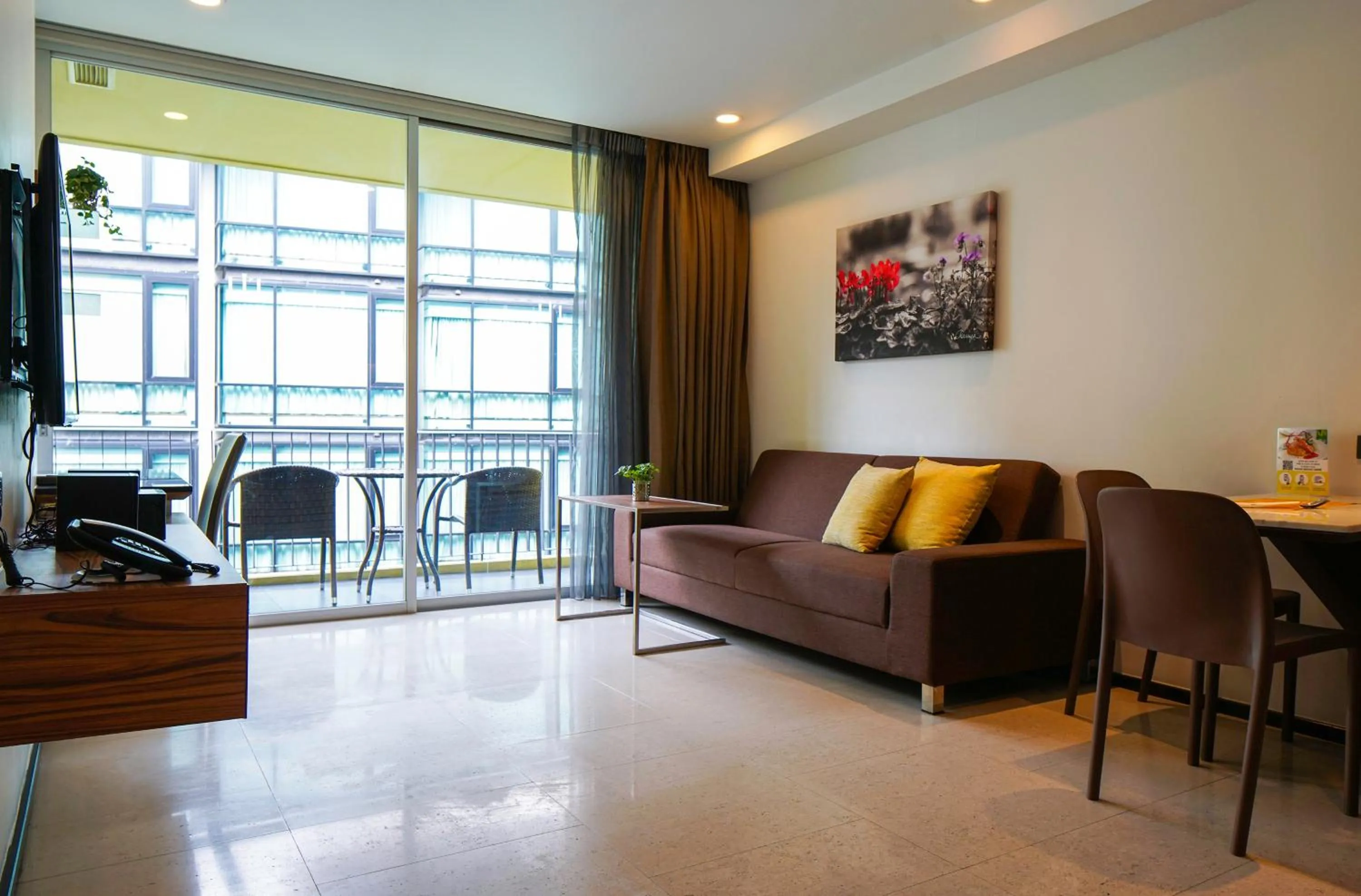 Living room in LiT BANGKOK Residence