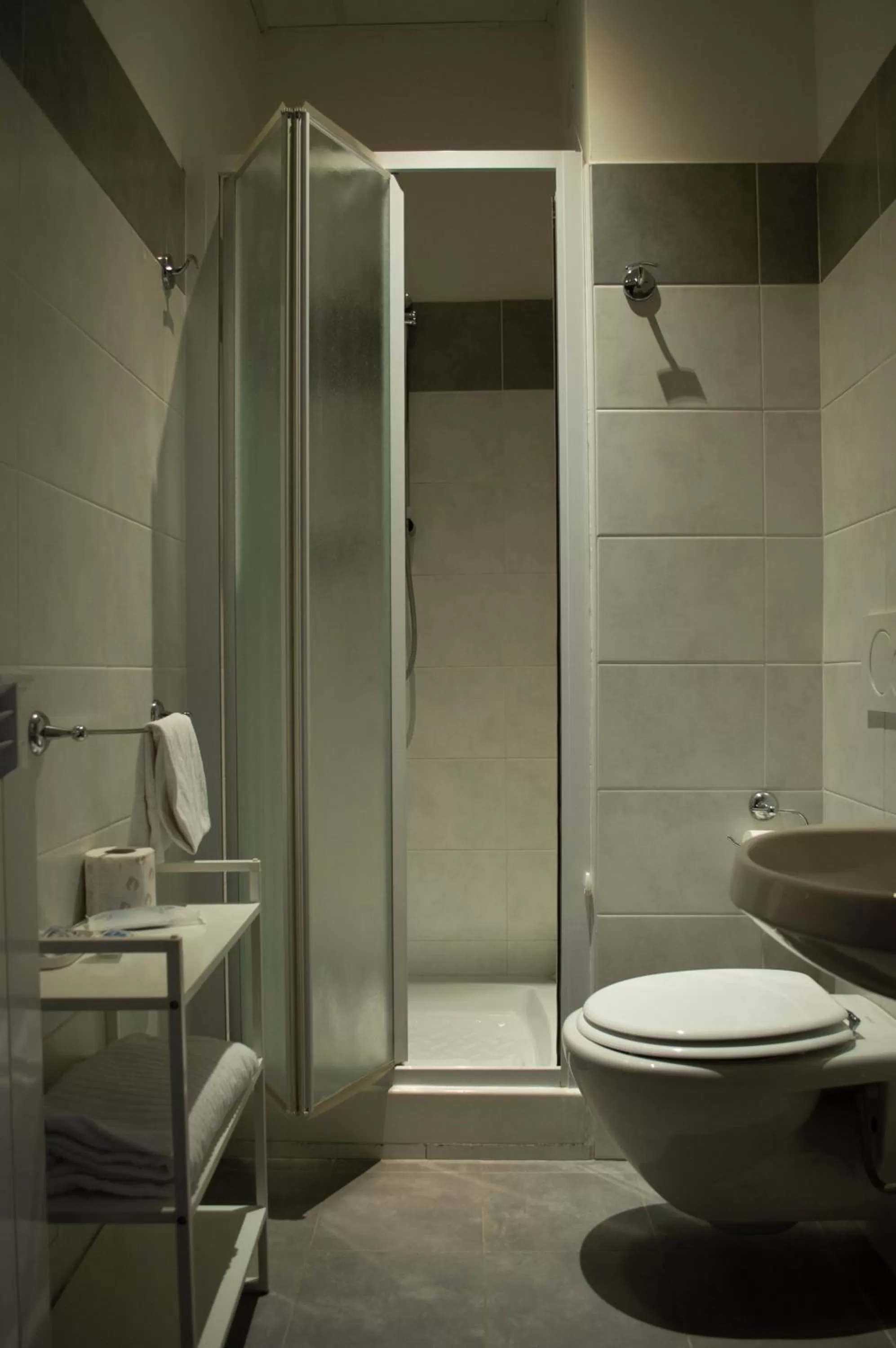 Shower in Villa Riari Garden