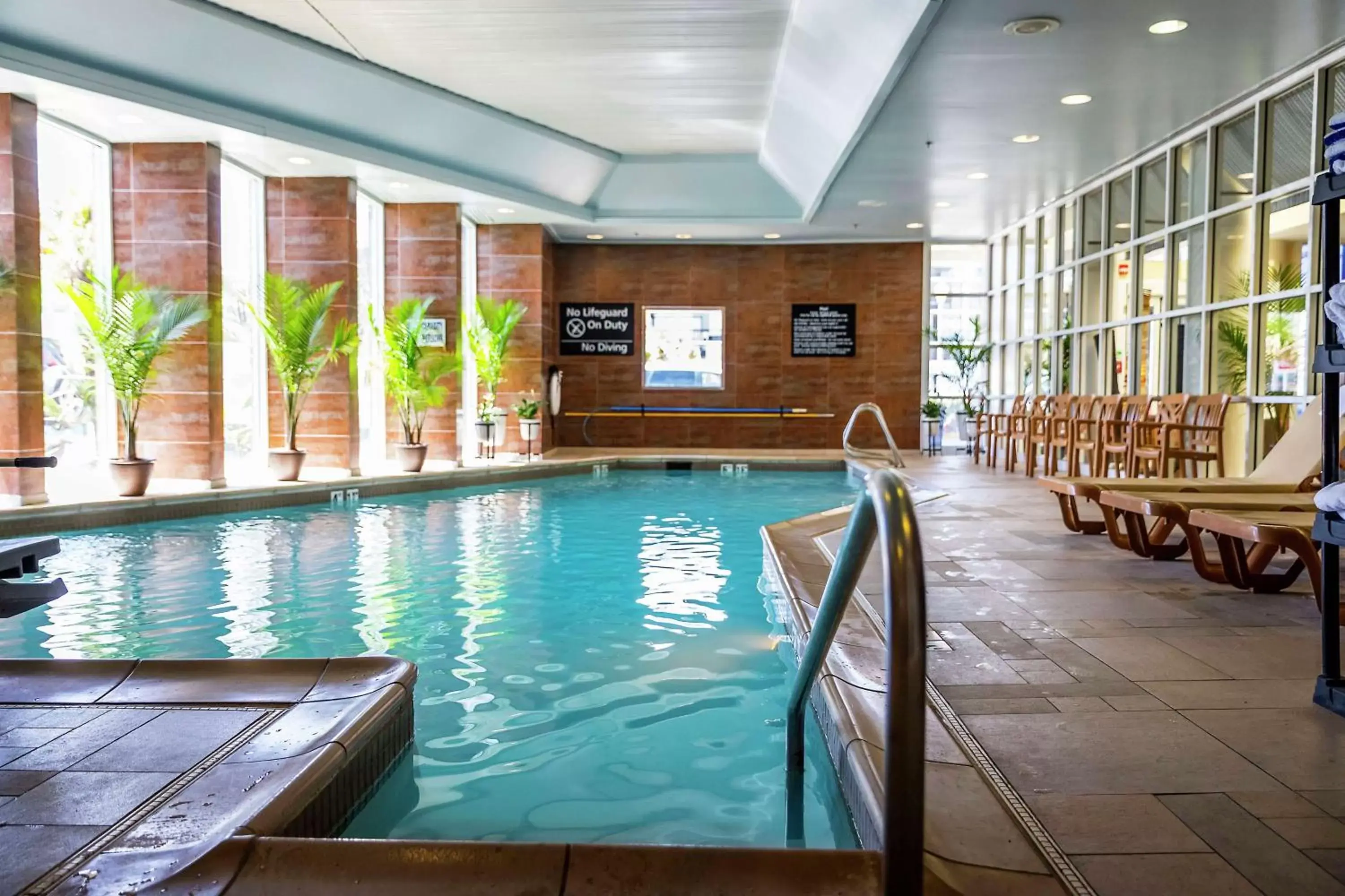 Pool view, Swimming Pool in Hampton Inn Virginia Beach Oceanfront North