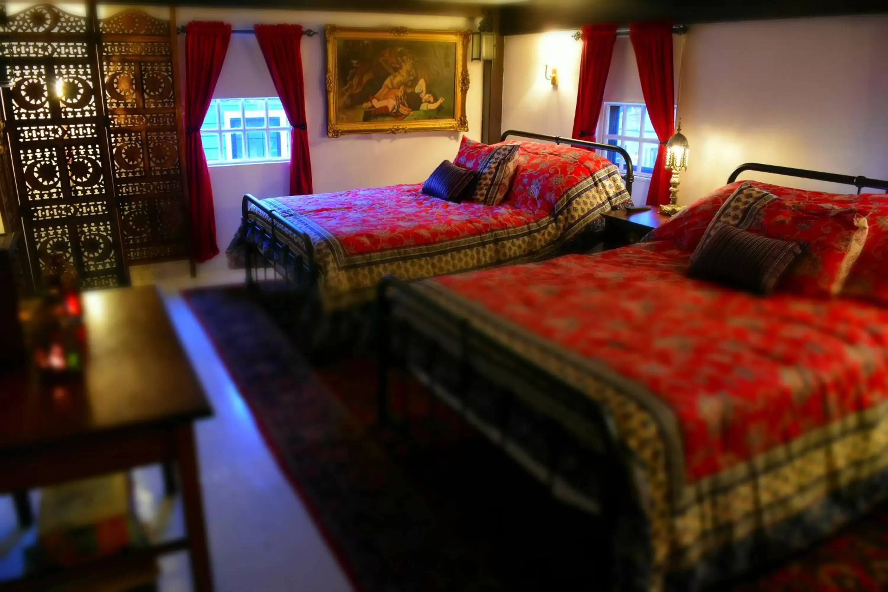 Bed in Daniels House Inn