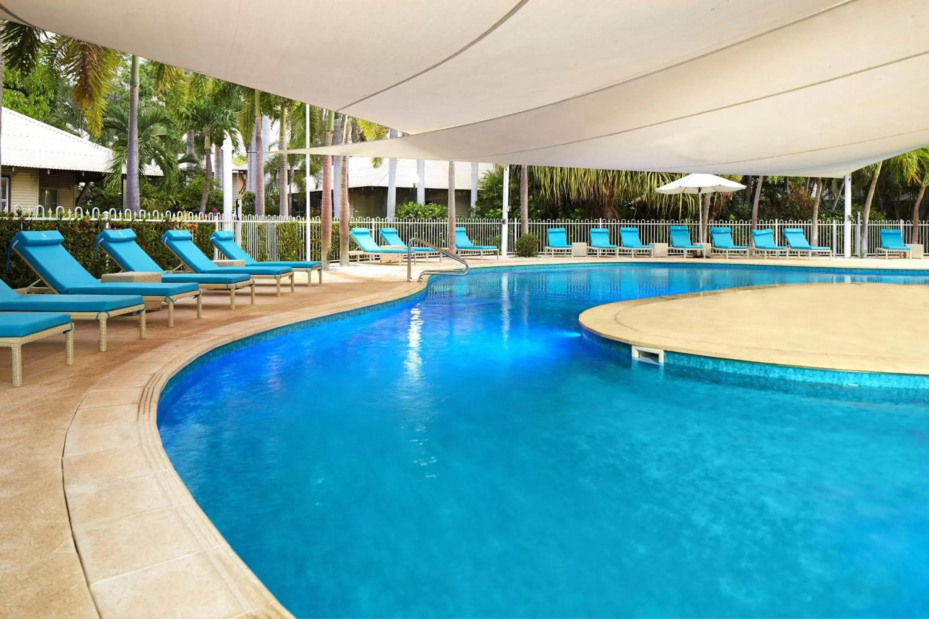 Swimming pool in Seashells Broome Swimming pool in Seashells Broome
