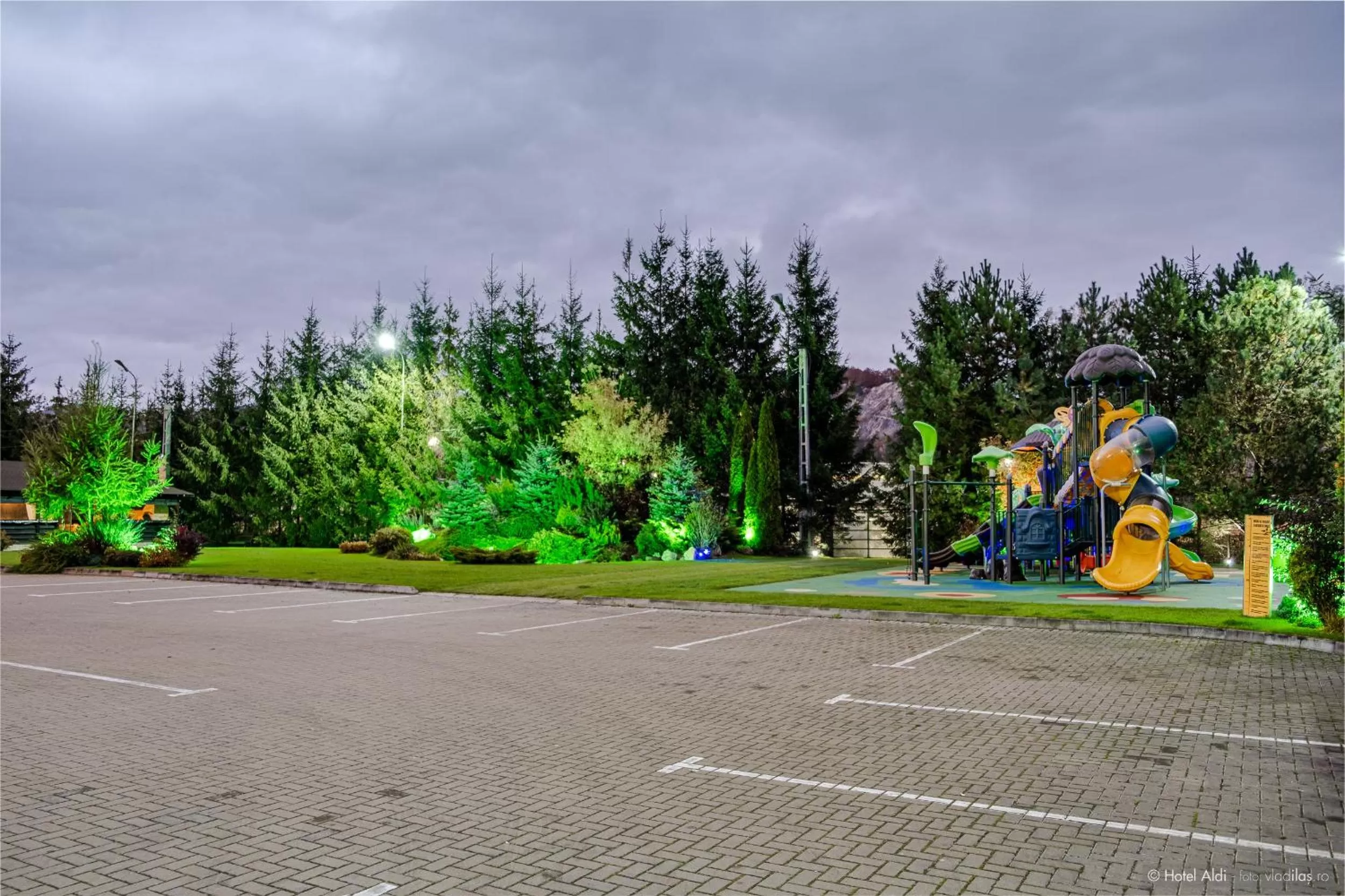 Garden in Hotel Aldi