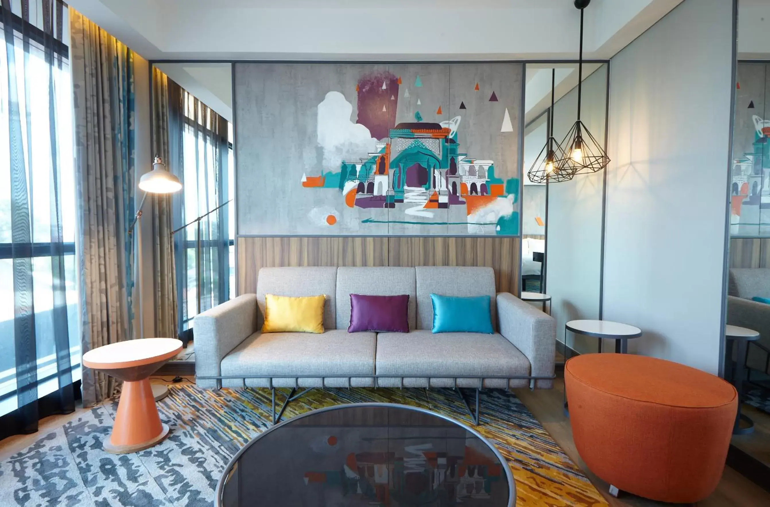 Living room in ibis Styles Medan Pattimura Living room in ibis Styles Medan Pattimura