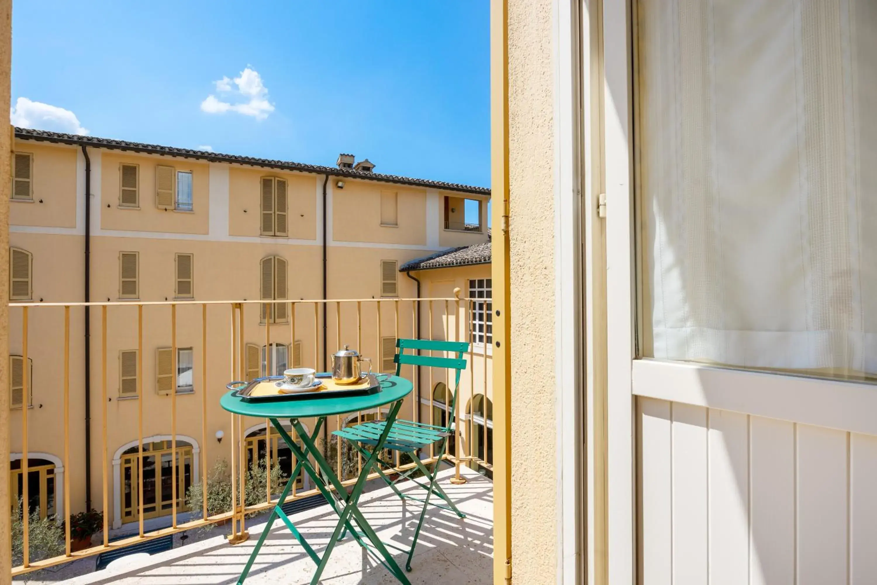 Balcony/Terrace in Hotel San Luca