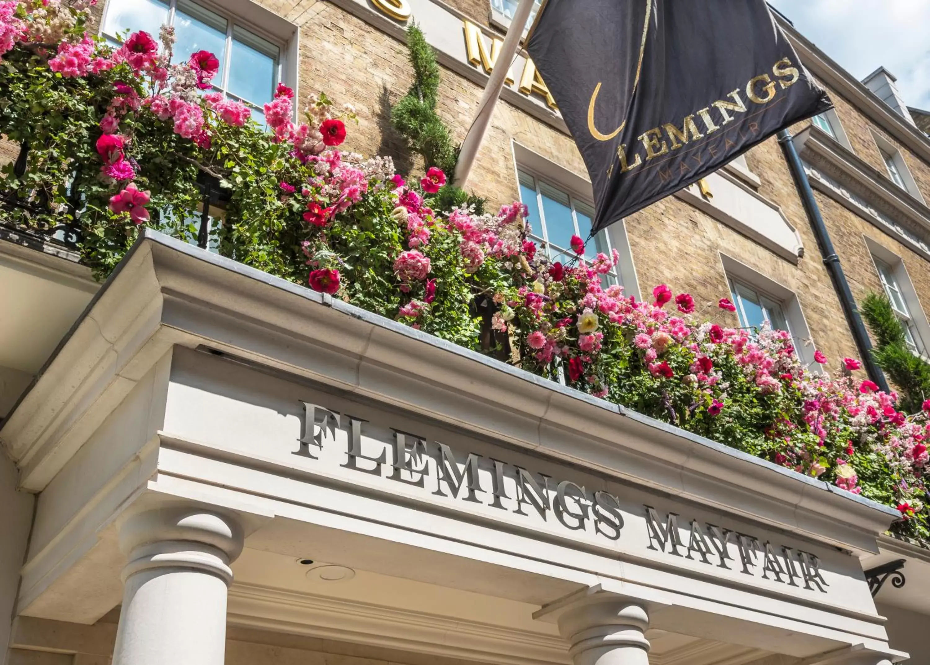 Property building, Property Logo/Sign in Flemings Mayfair - Small Luxury Hotel of the World