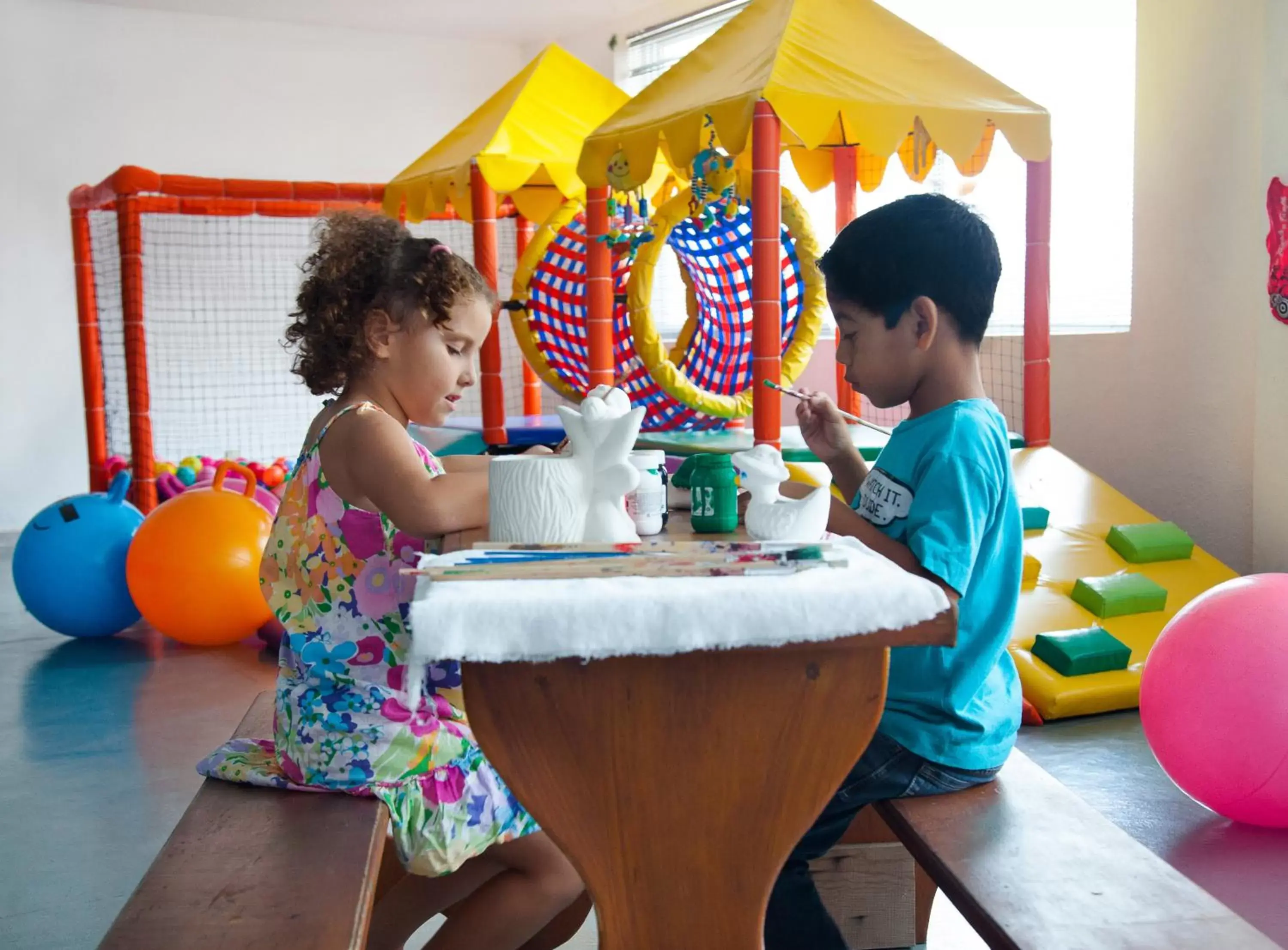 Kids's club, Children in Calinda Beach Acapulco