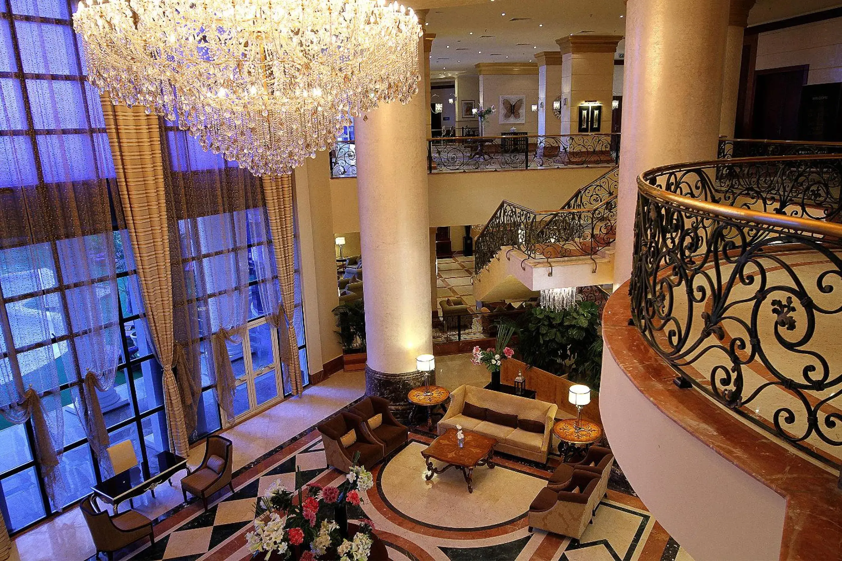 Lobby or reception in Tolip Hotel Alexandria