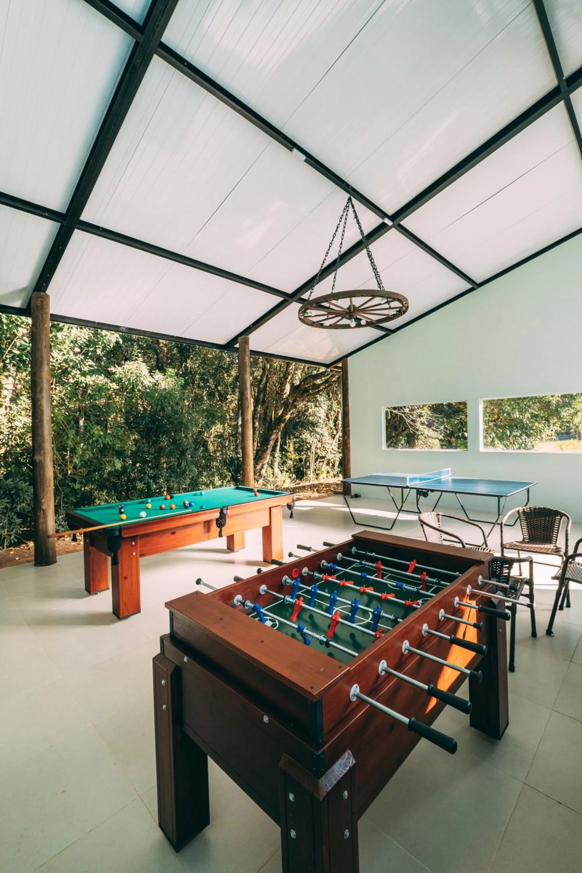 Game Room in Pousada Trem Chic