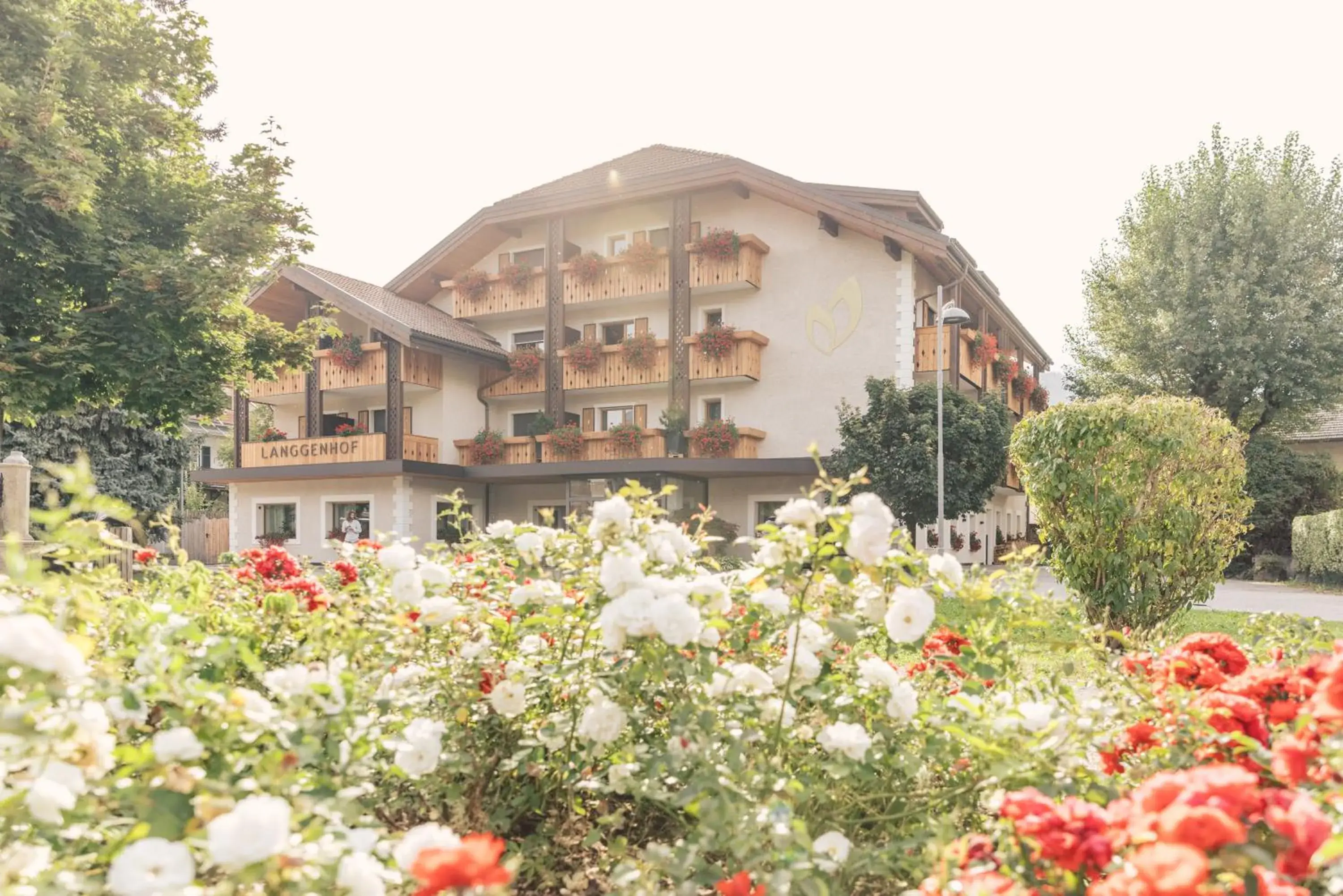 Property Building in Hotel Restaurant Langgenhof