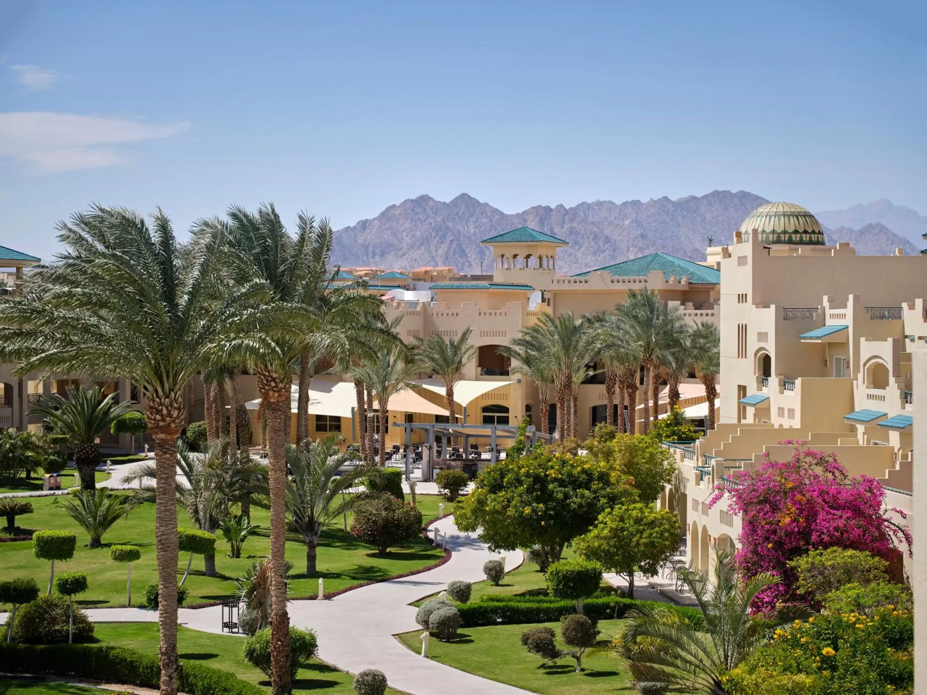 Garden in Coral Sea Waterworld Sharm El Sheikh