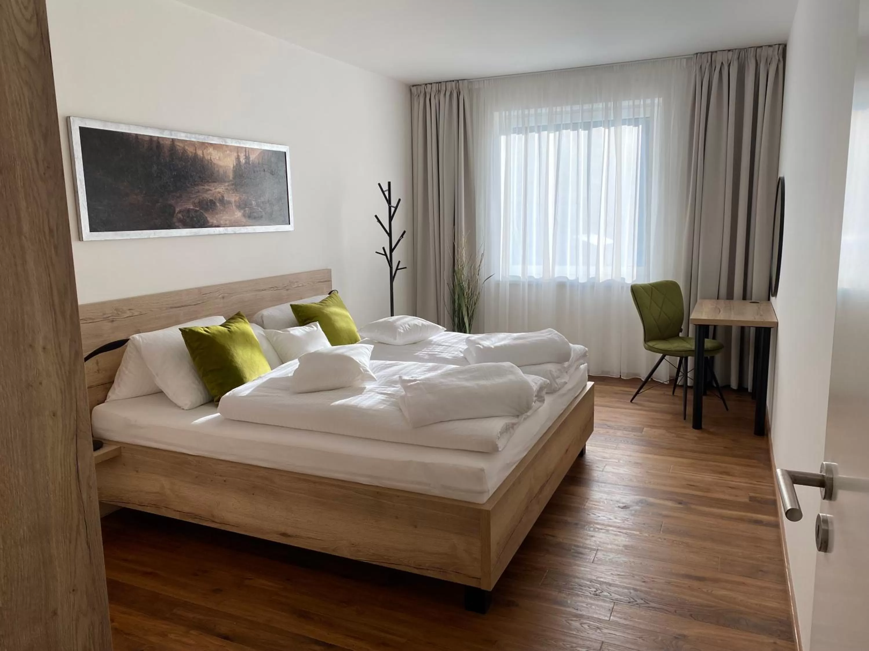 Bedroom, Bed in Resort Vrchlabí