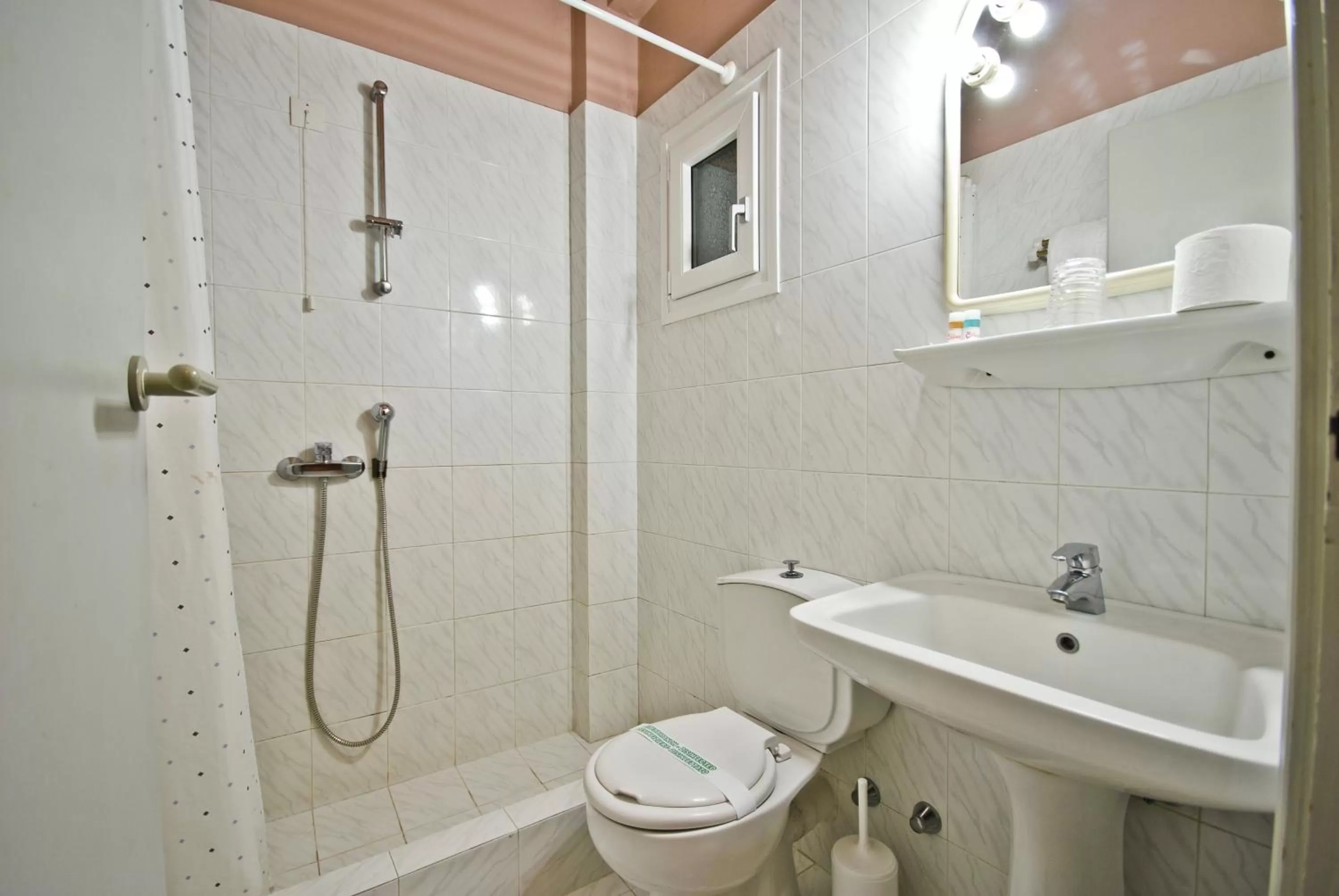 Toilet in Hotel Coronis