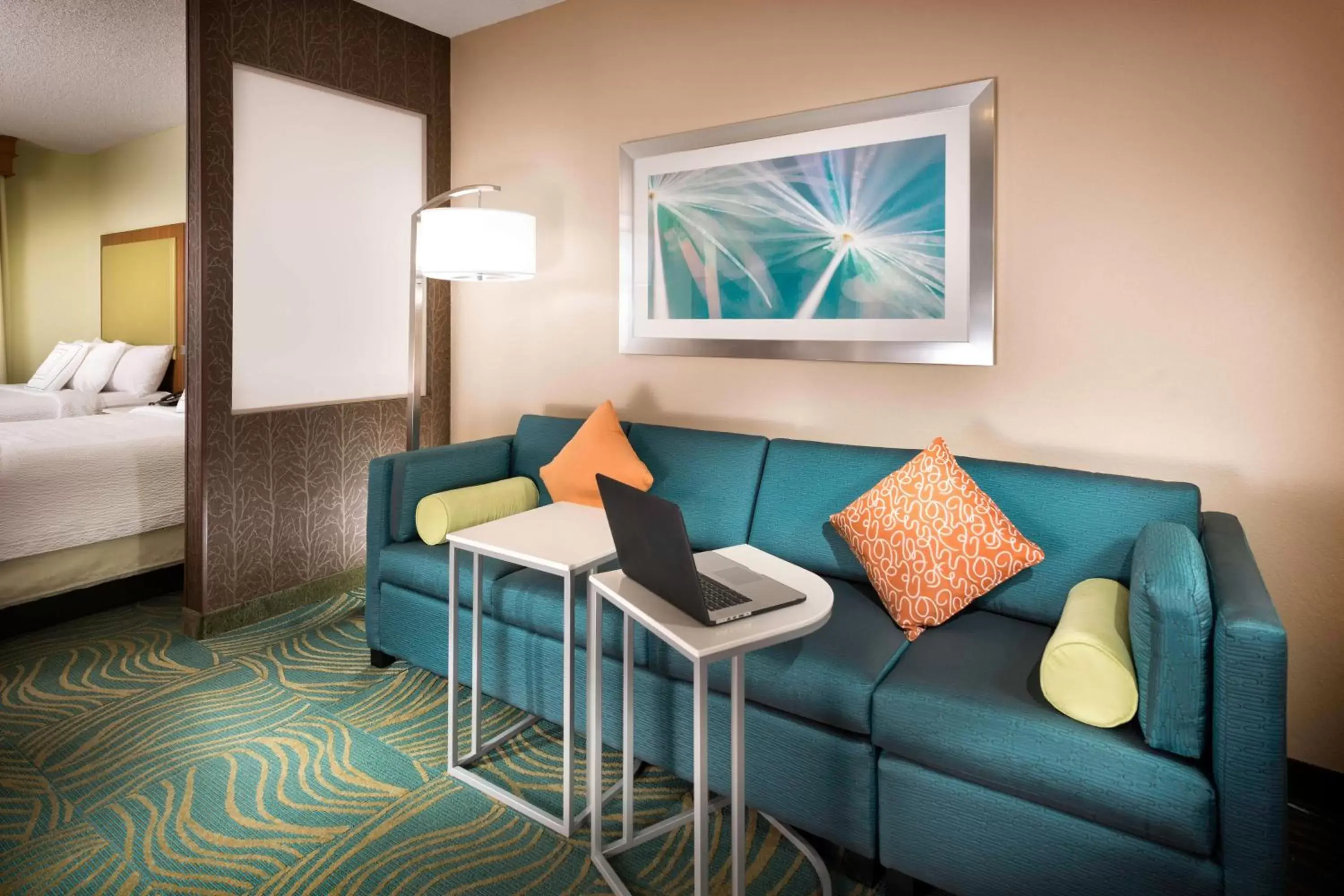 Living room, Seating Area in SpringHill Suites by Marriott Bentonville