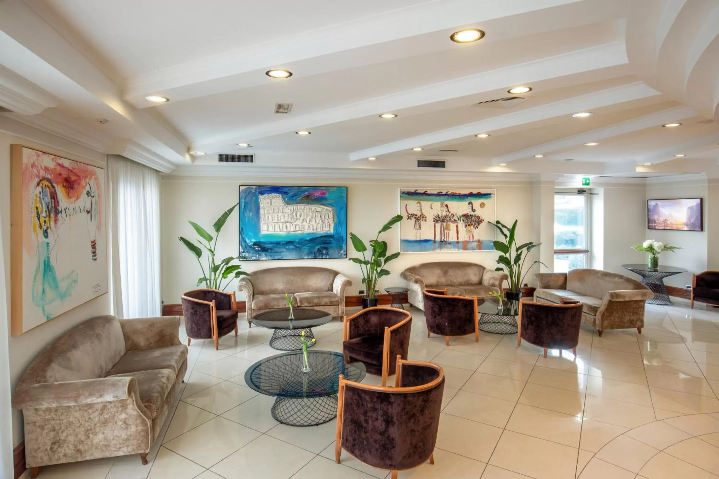 Lobby or reception in Best Western Hotel Viterbo