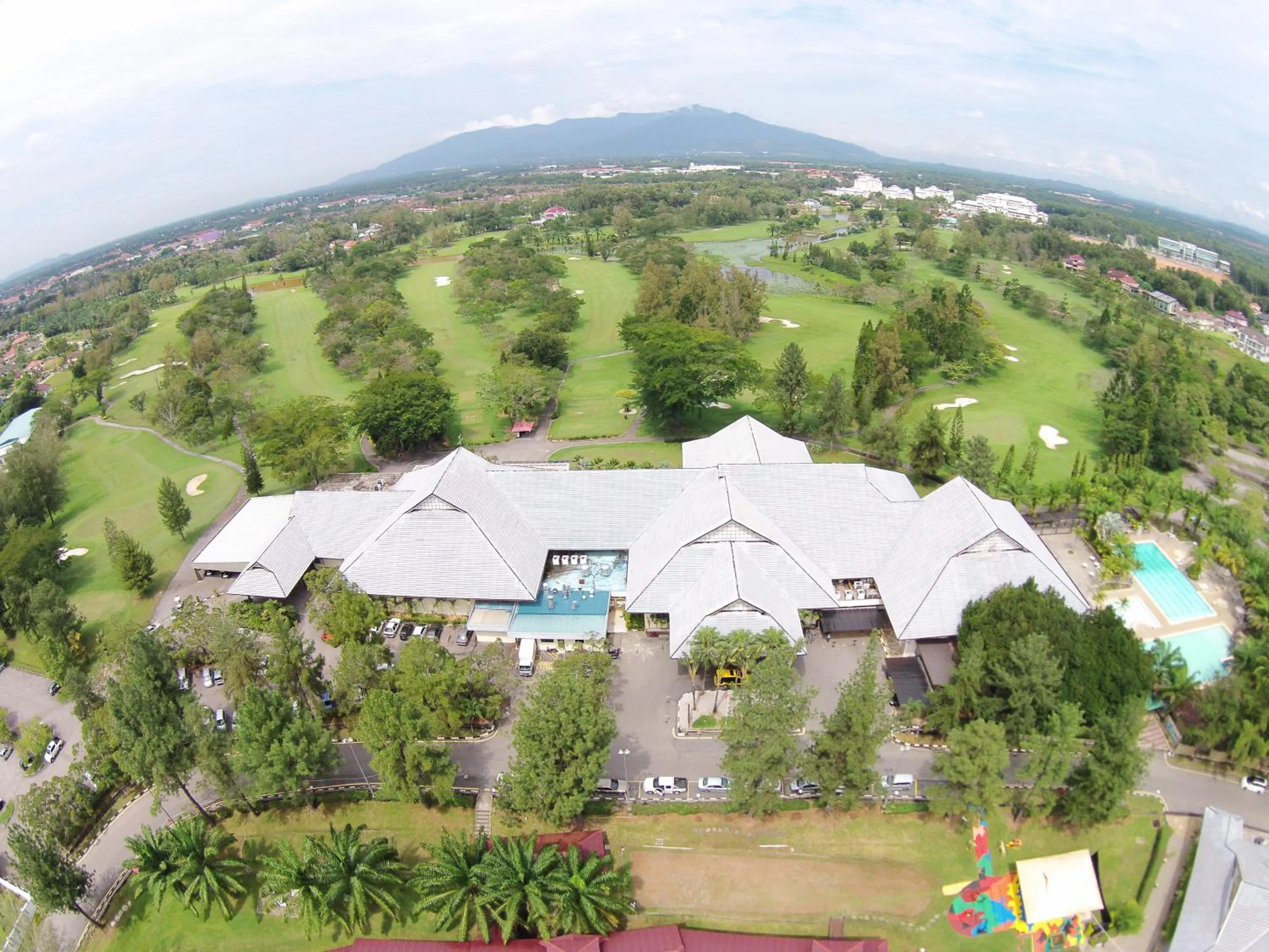 Bird's eye view in Cinta Sayang Resort