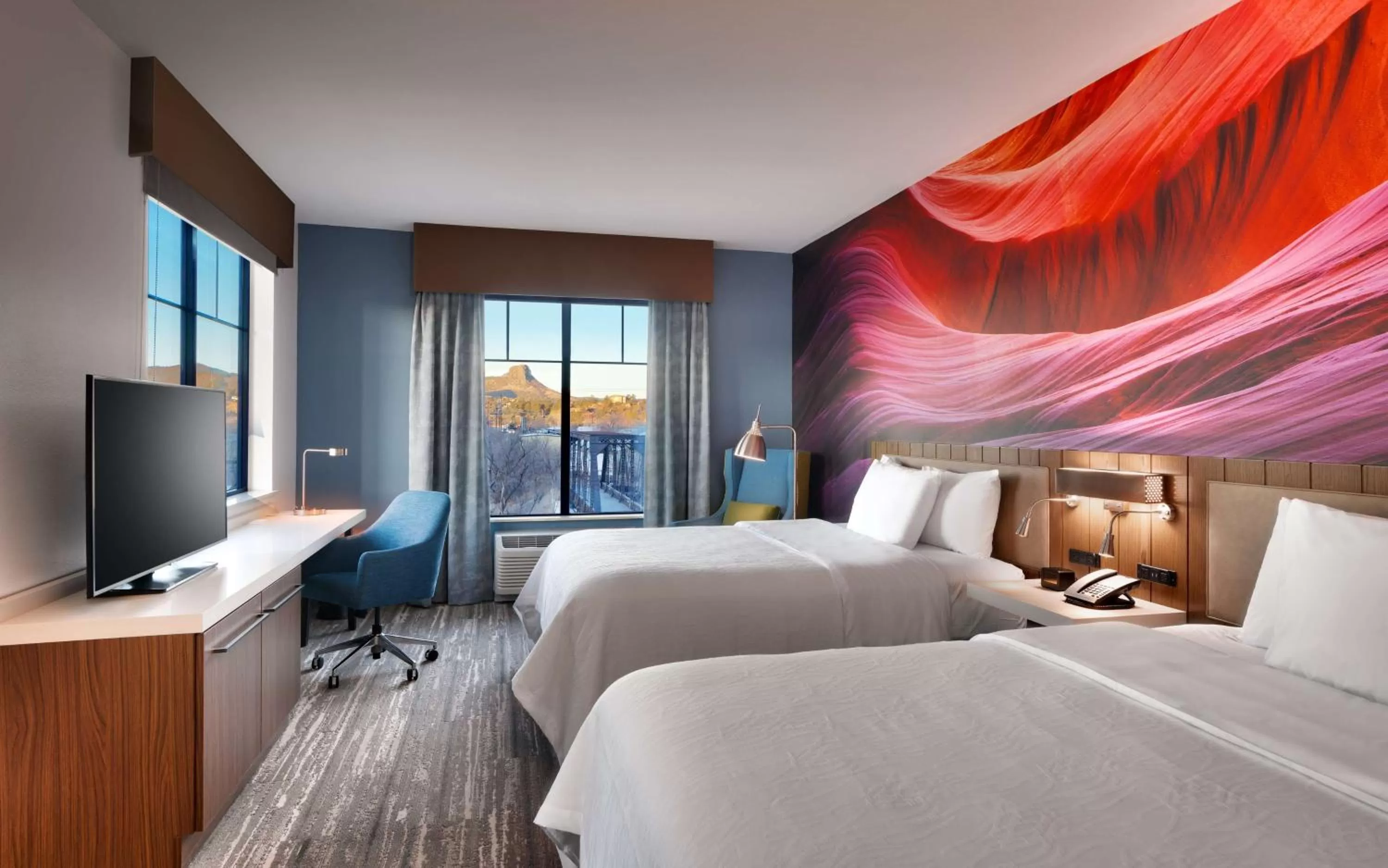 Bedroom, Bed in Hilton Garden Inn Prescott Downtown, Az