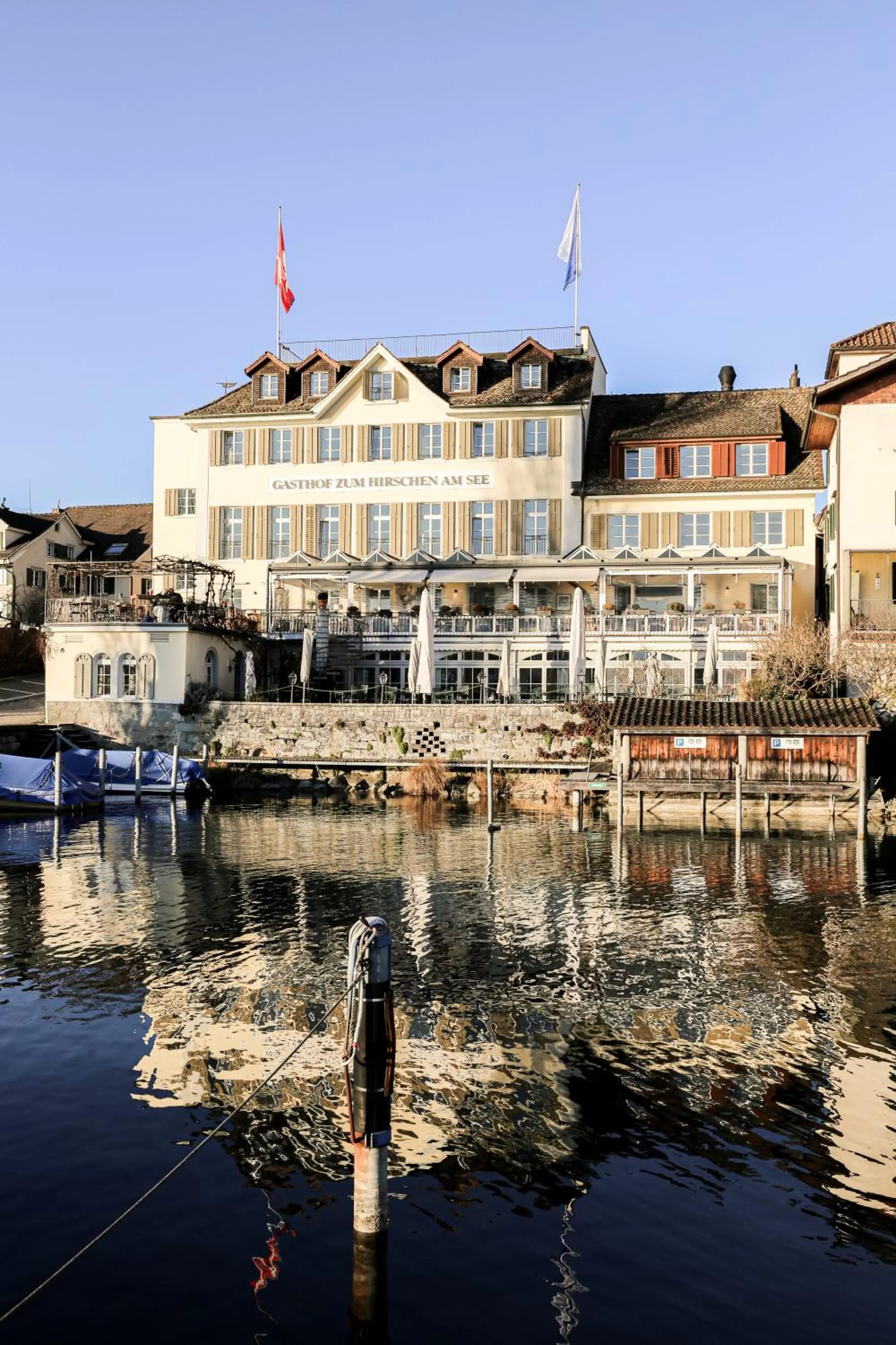 Property building in Hotel Hirschen am See