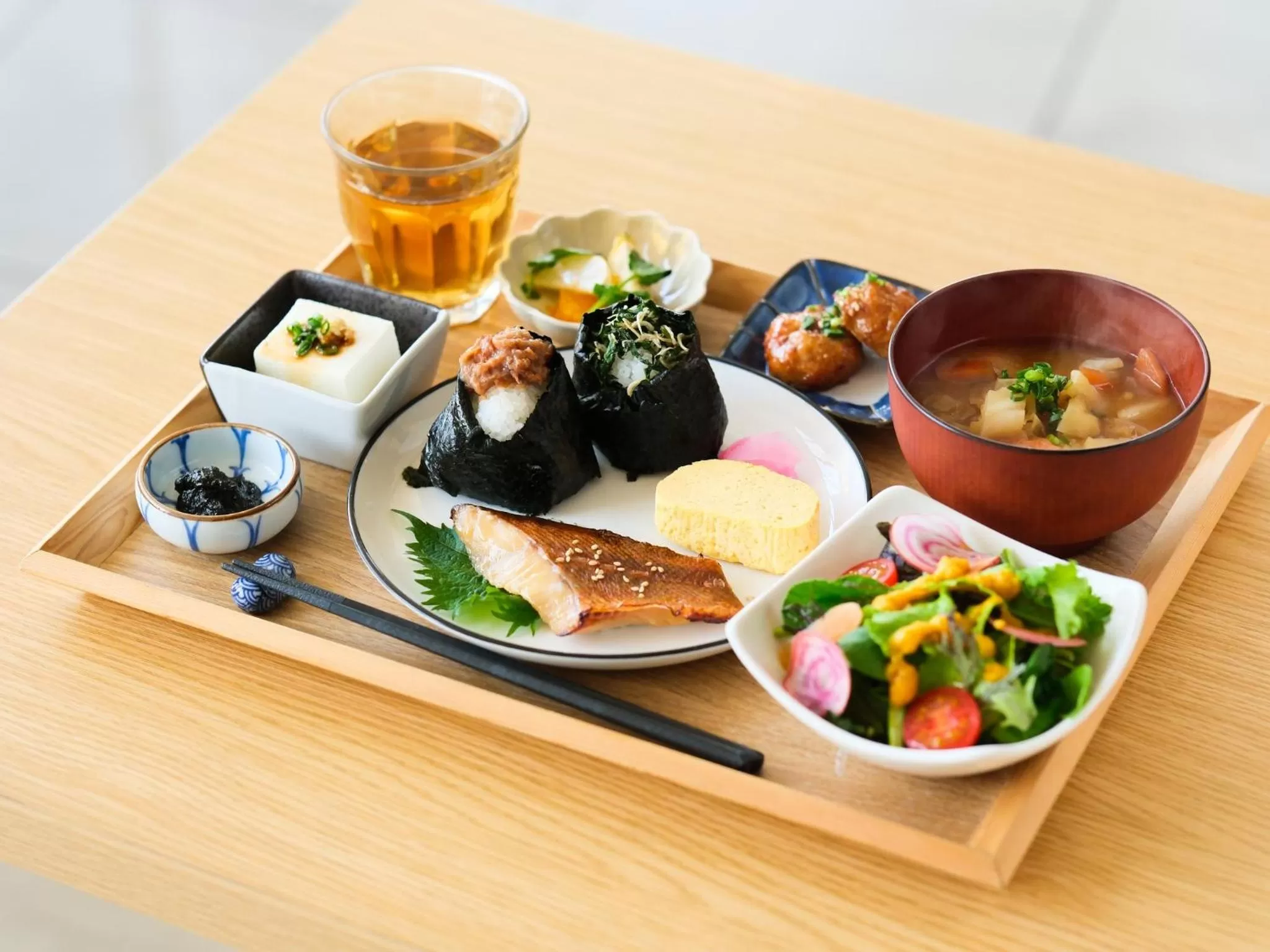 Breakfast in Fukuyama Oriental Hotel